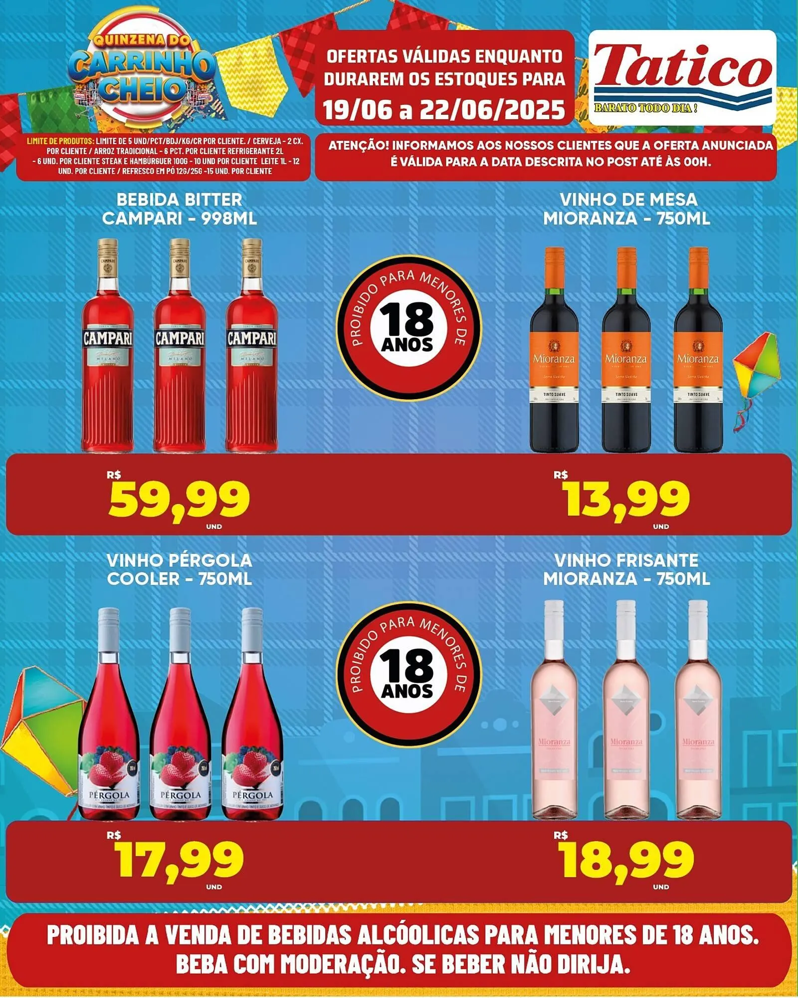 Encarte de Catálogo Tatico 19 de junho até 22 de junho 2025 - Pagina 3