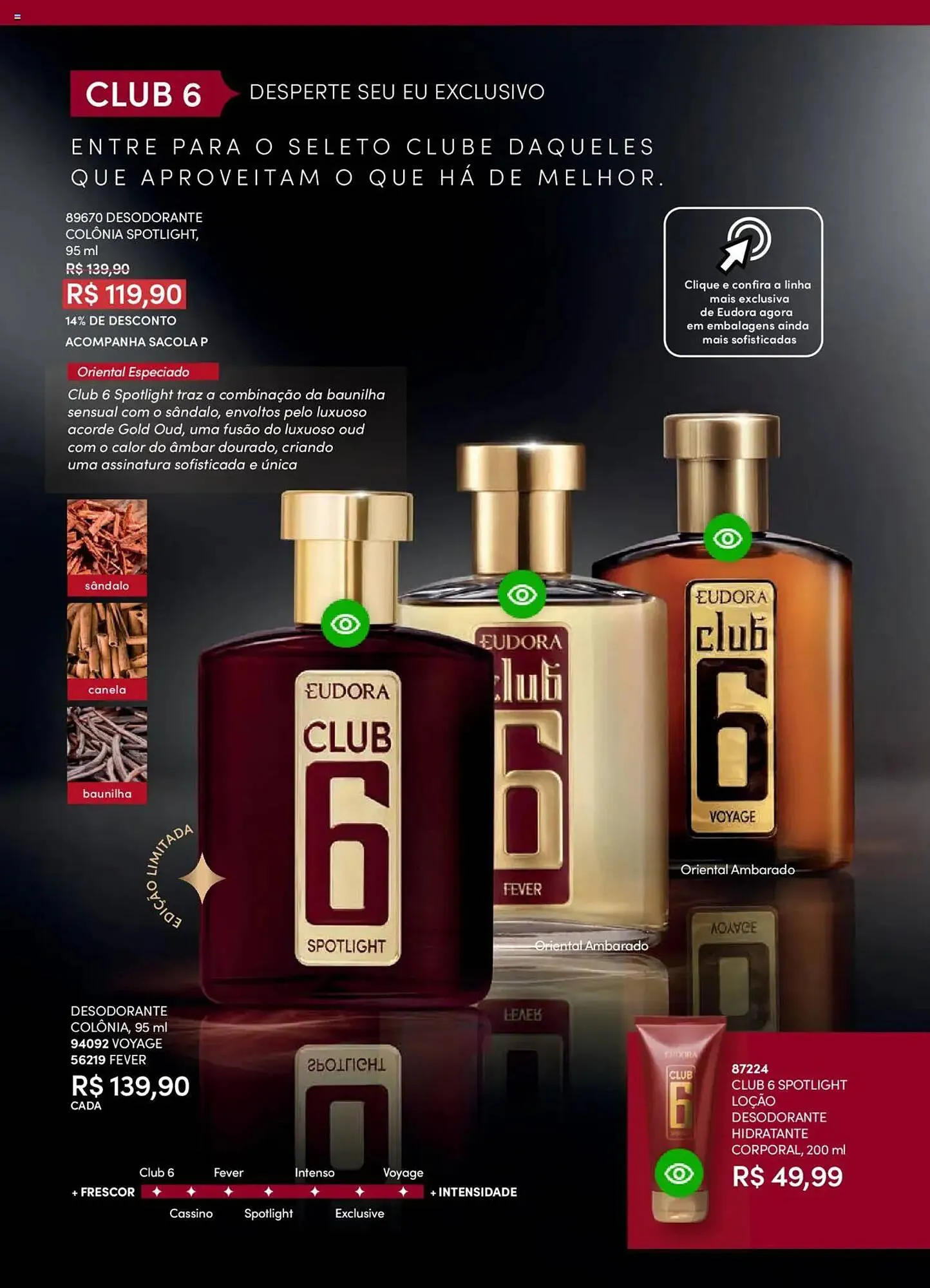 Encarte de Catálogo Eudora 25 de junho até 17 de julho 2025 - Pagina 20