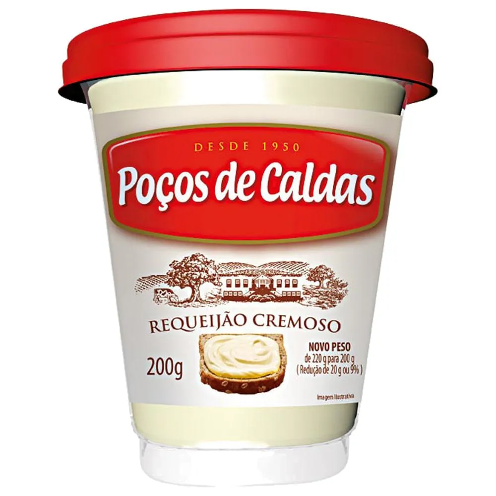 Requeijao Pocos Calda 200g