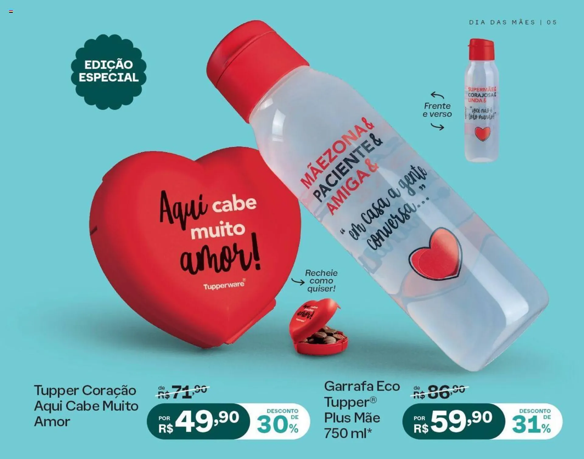 Encarte de Catálogo Tupperware 1 de abril até 30 de abril 2024 - Pagina 6