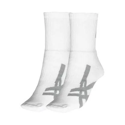 Meia ASICS Basic Single - Unissex - Branco