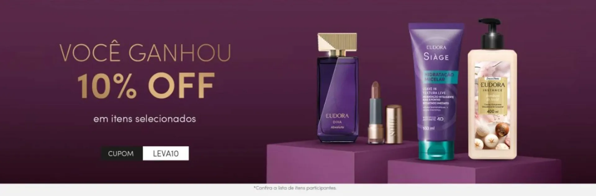 Encarte de Catálogo Eudora 21 de outubro até 1 de novembro 2025 - Pagina 2