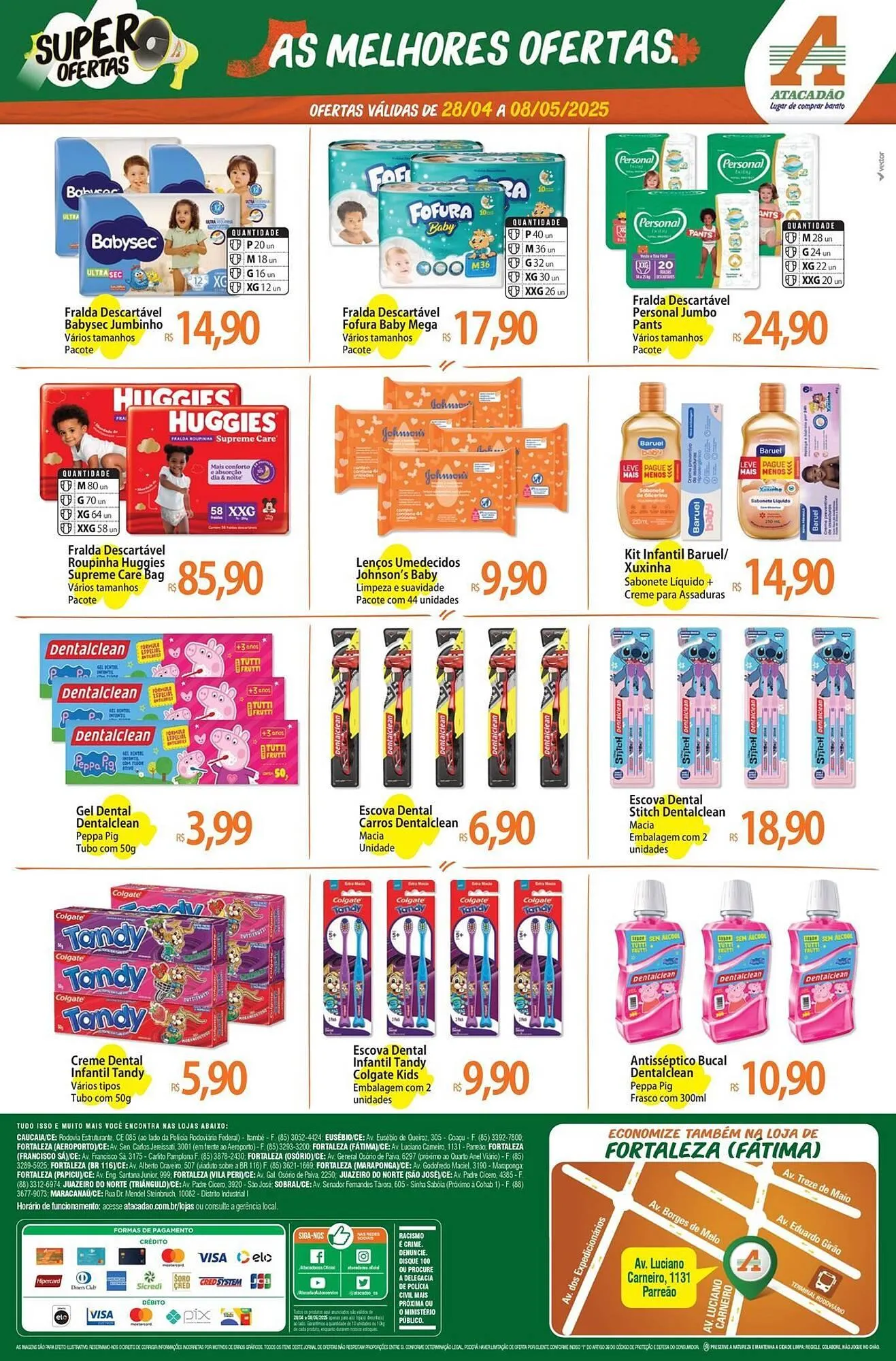 Encarte de Catálogo Atacadão 28 de abril até 8 de maio 2025 - Pagina 2
