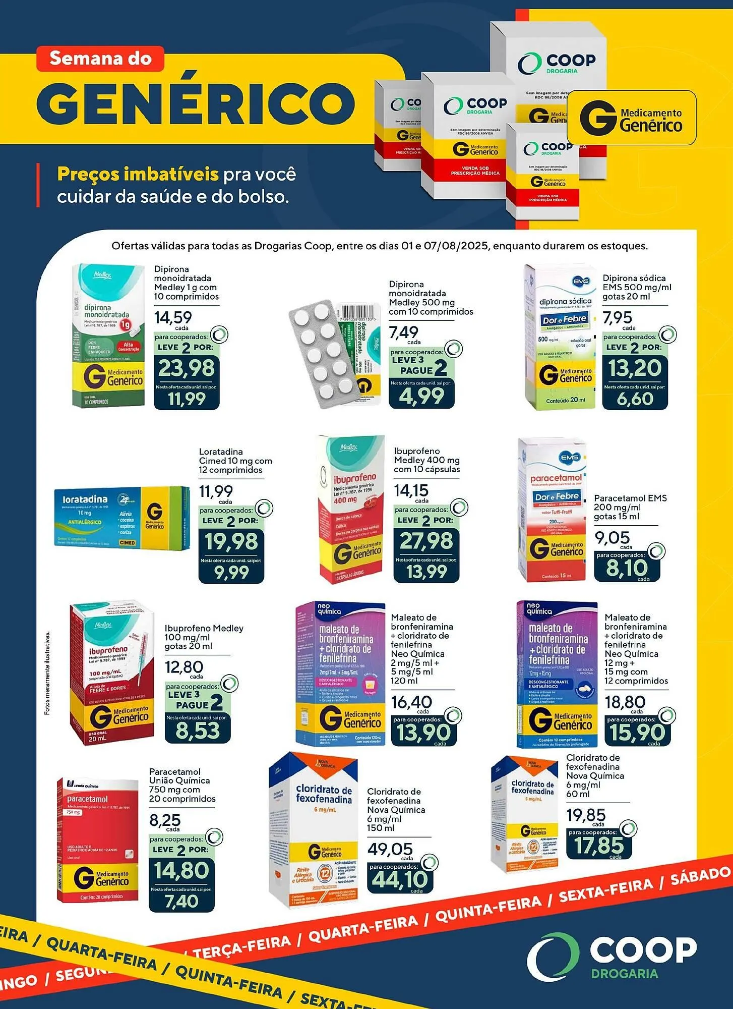 Encarte de Catálogo Coop 1 de agosto até 7 de agosto 2025 - Pagina 1