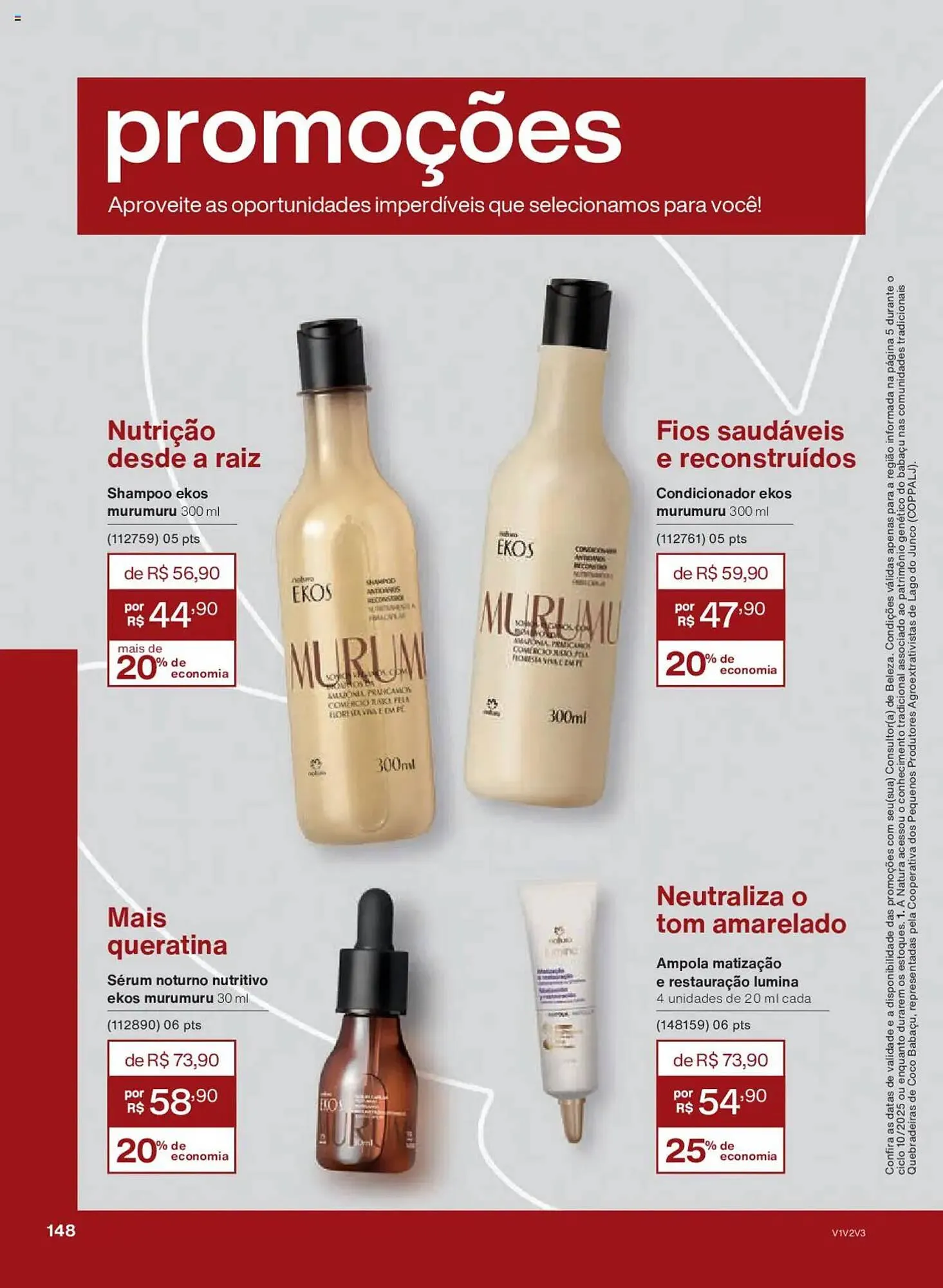 Encarte de Catálogo Natura 5 de junho até 3 de julho 2025 - Pagina 148