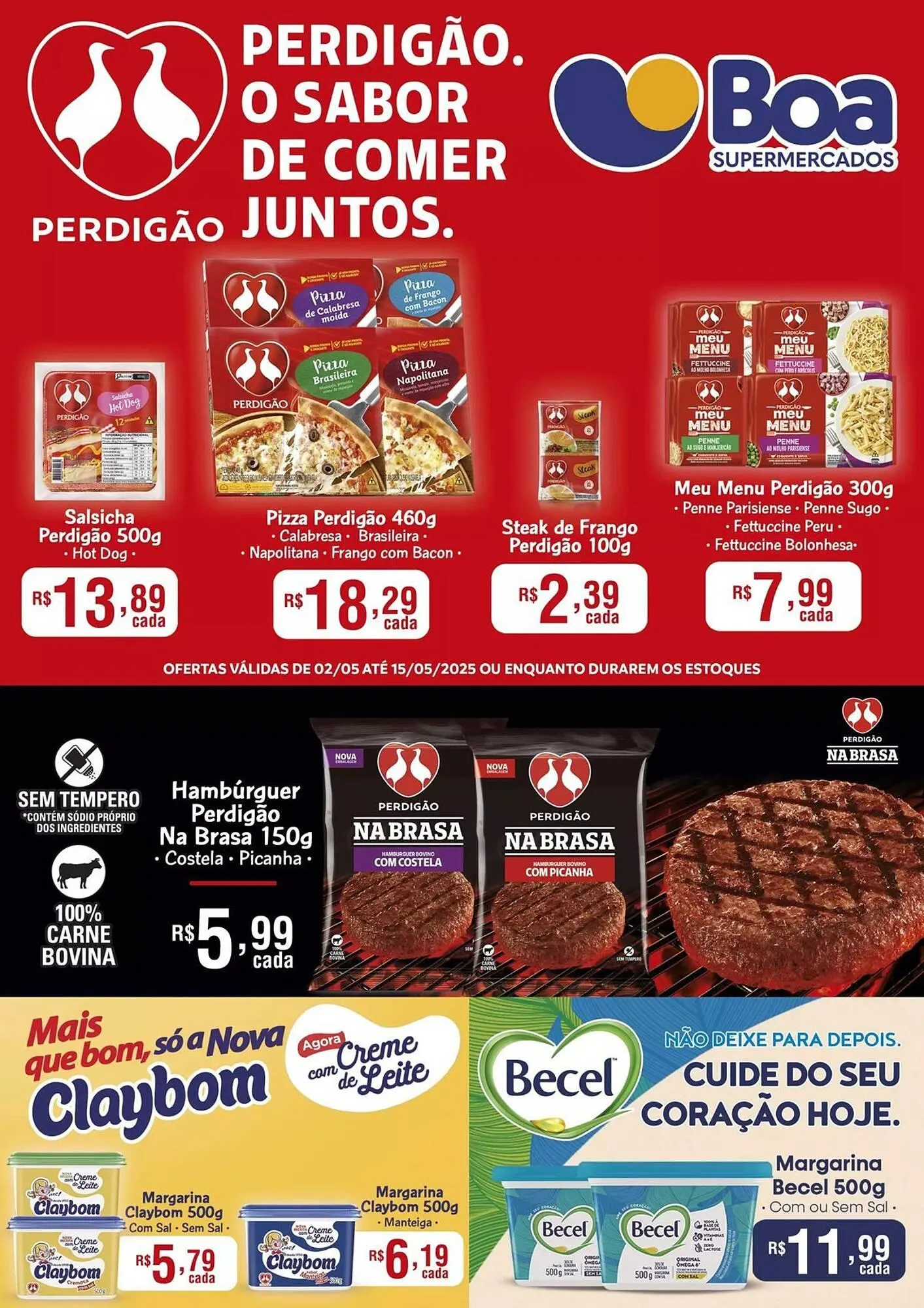 Encarte de Catálogo Boa Supermercados 6 de maio até 15 de maio 2025 - Pagina 1