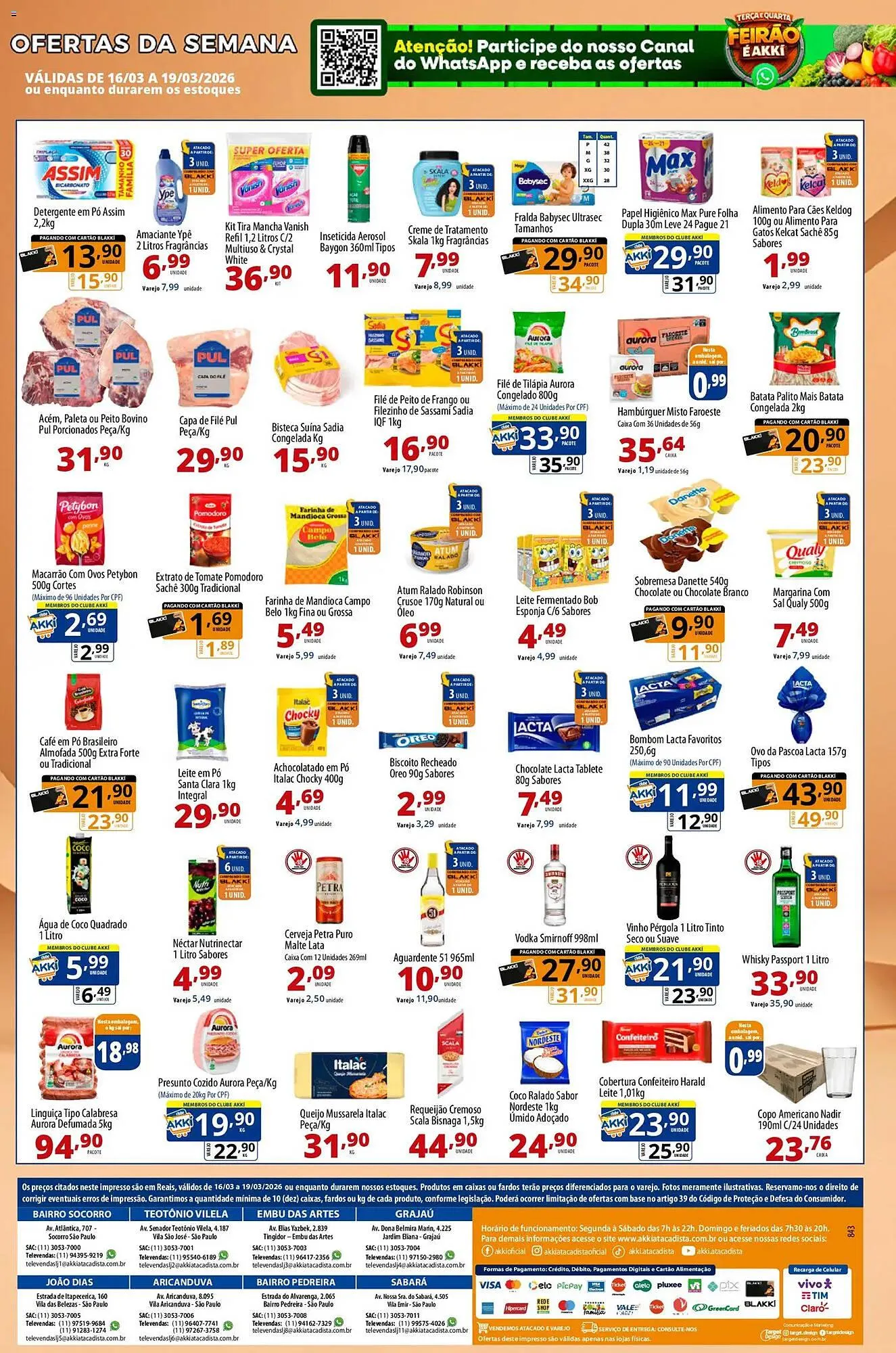 Encarte de Folheto Akki Atacadista 13 de março até 16 de março 2026 - Pagina 2
