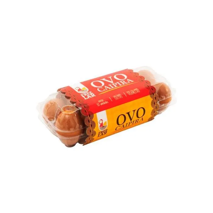 Ovos Vermelhos Caipiras Free Lar Com 10 Unidades