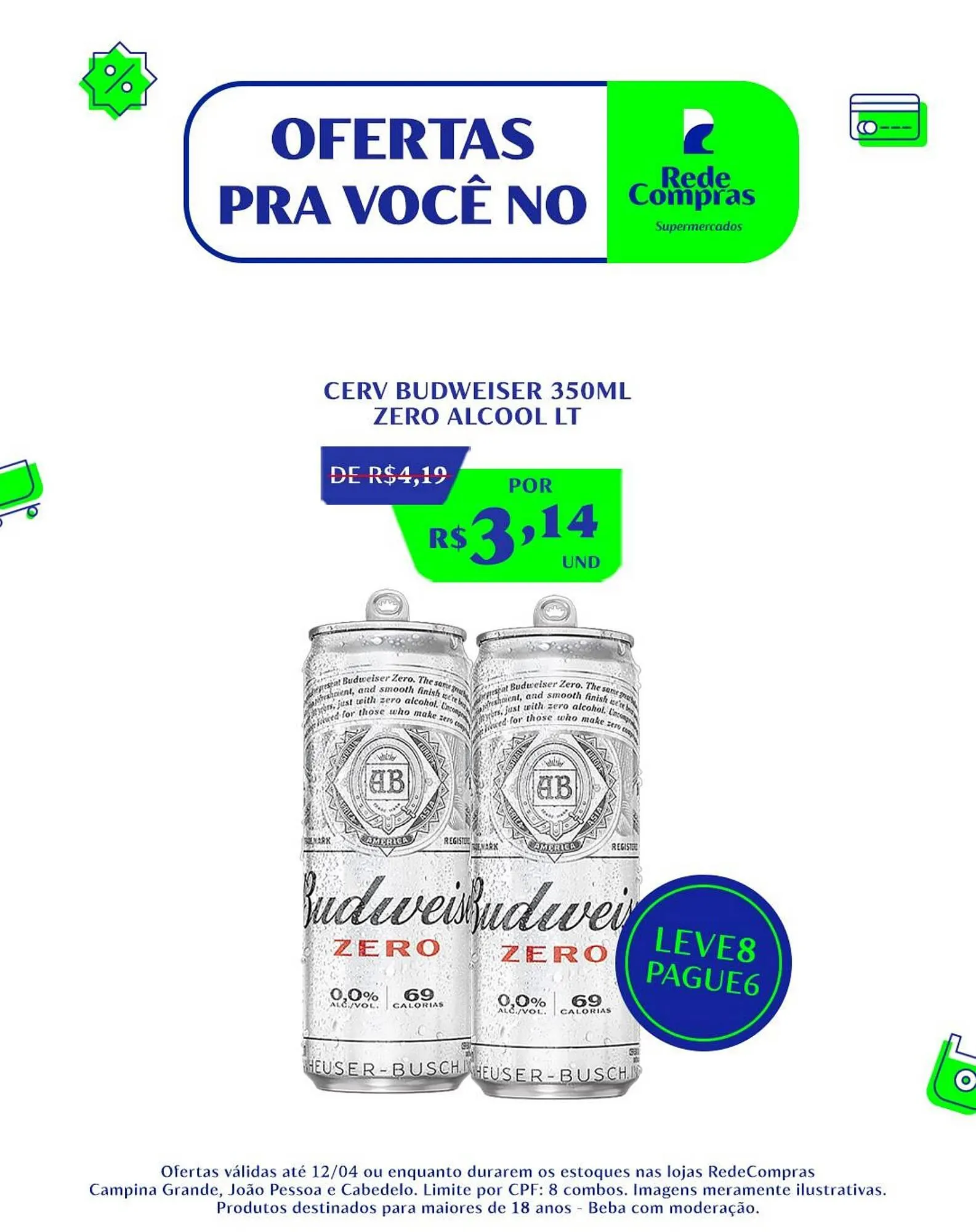 Encarte de Encarte Rede Compras 7 de abril até 12 de abril 2026 - Pagina 2