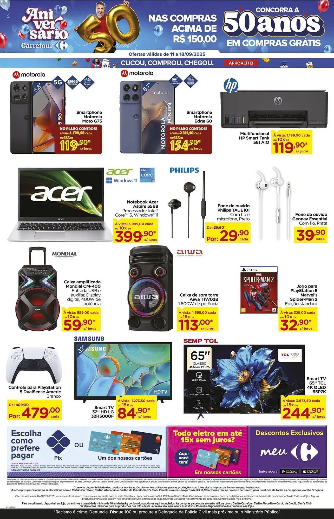 Encarte de Folheto Carrefour 11 de setembro até 18 de setembro 2025 - Pagina 17