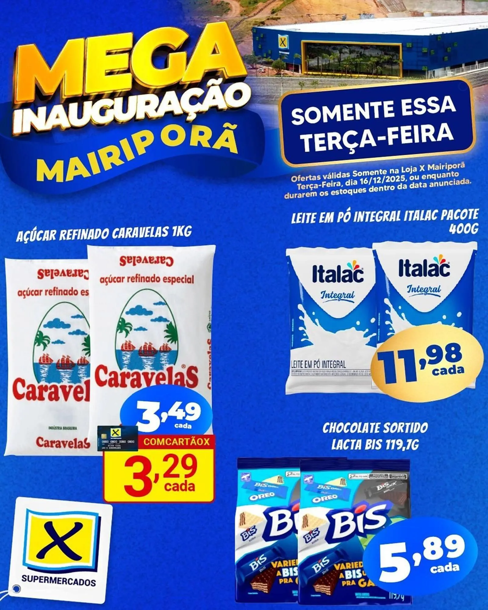 Encarte de Folheto X Supermercados 15 de dezembro até 24 de dezembro 2025 - Pagina 5