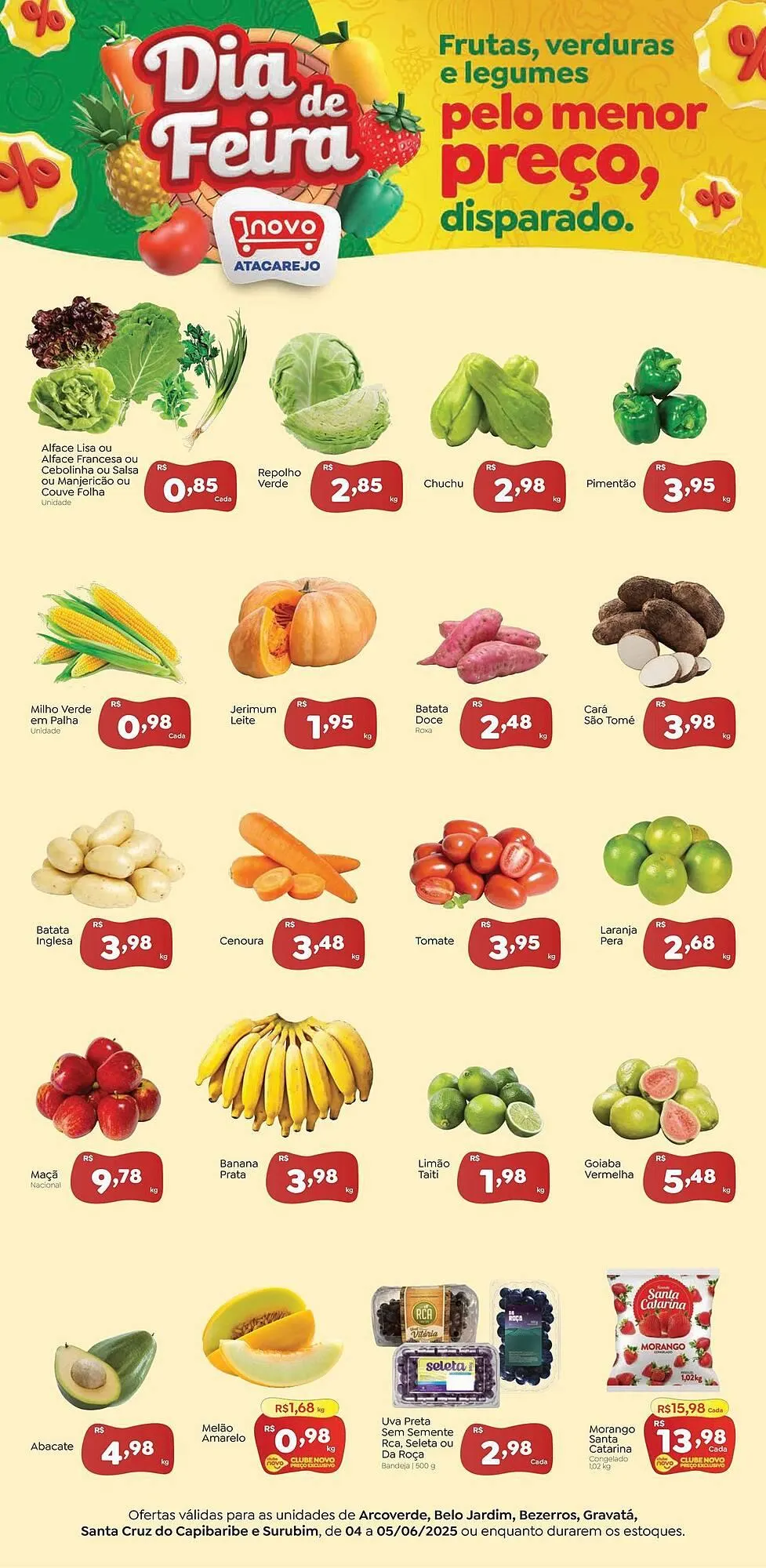 Encarte de Catálogo Novo Atacarejo 5 de junho até 5 de junho 2025 - Pagina 1