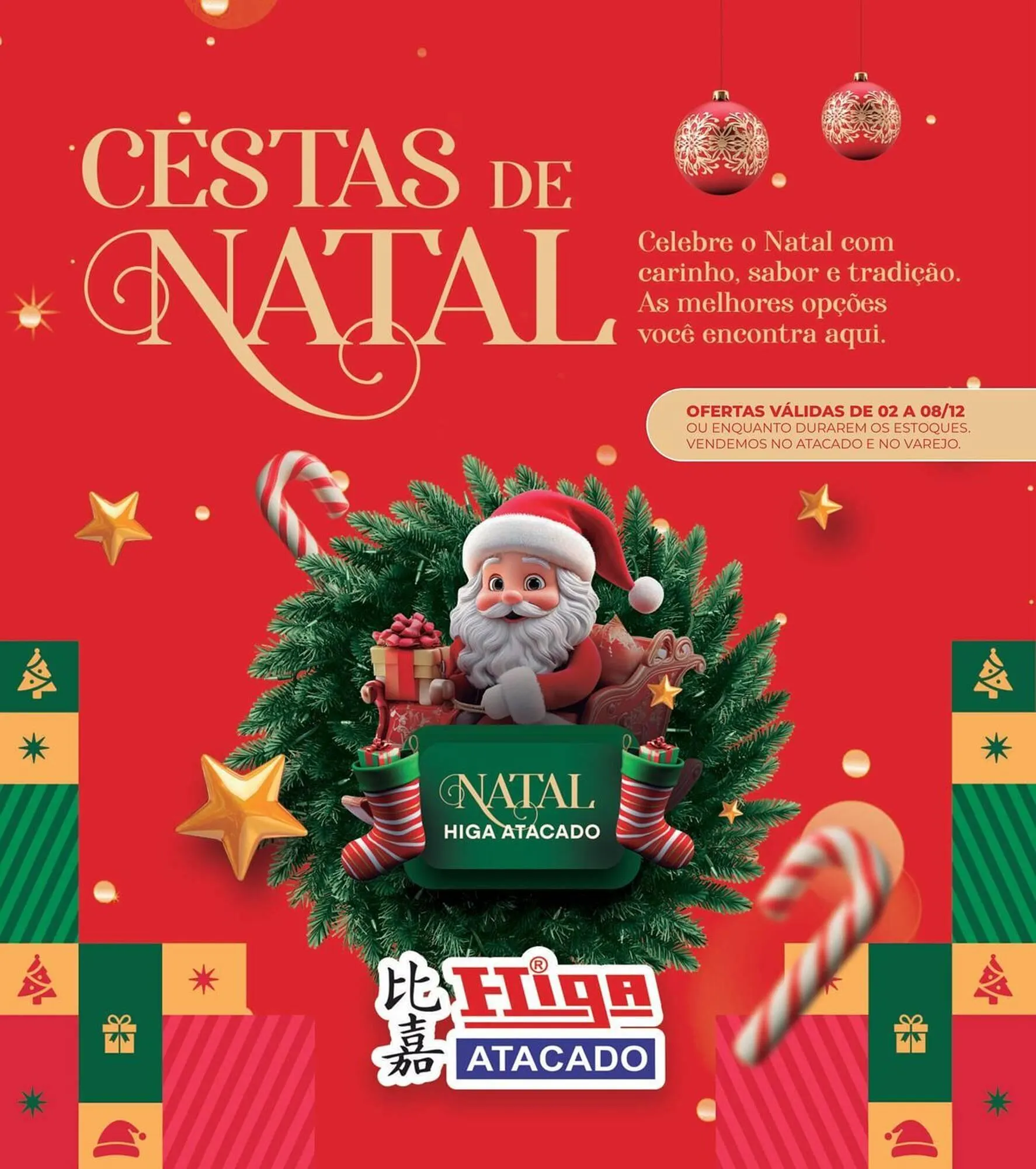 Encarte de Folheto Higa Atacado 2 de dezembro até 8 de dezembro 2025 - Pagina 1