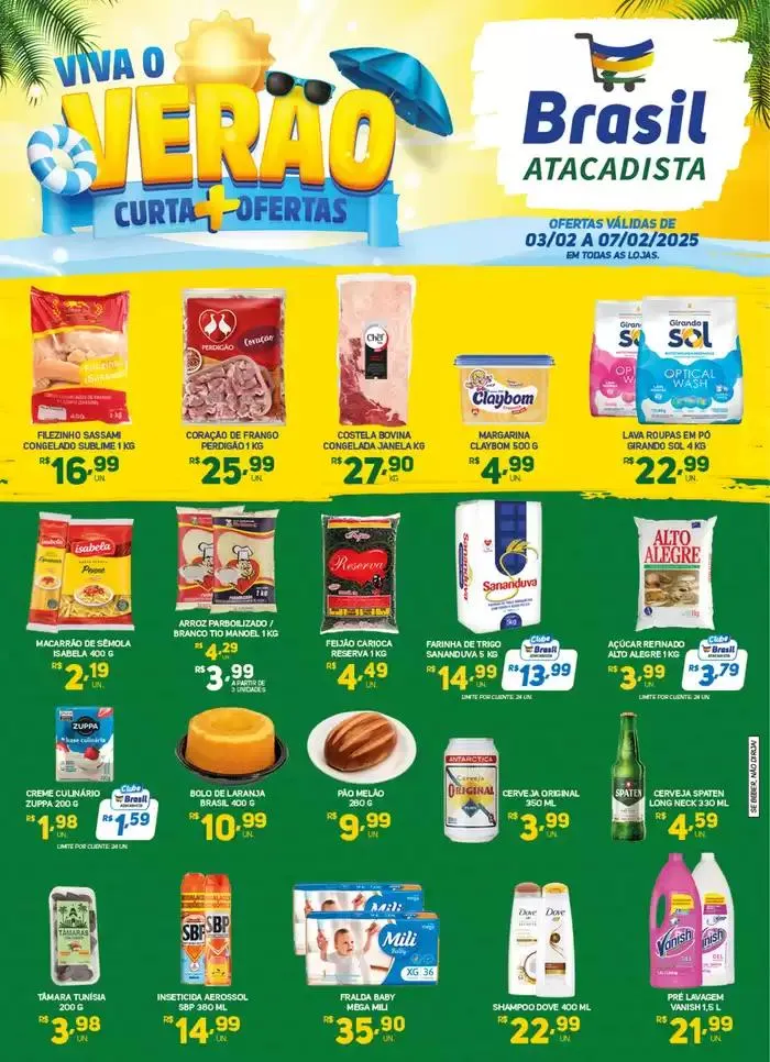 Encarte de Encarte Semanal 4 de fevereiro até 7 de fevereiro 2025 - Pagina 1