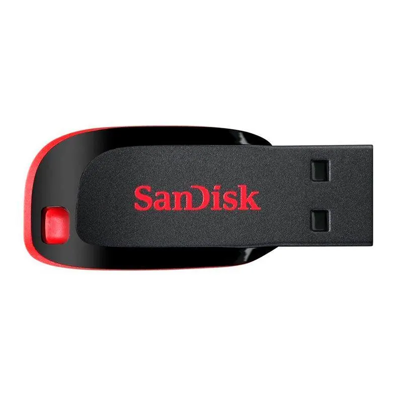 Pen Drive SanDisk Cruzer Blade 64GB USB 2.0, SDCZ50-064G-B35