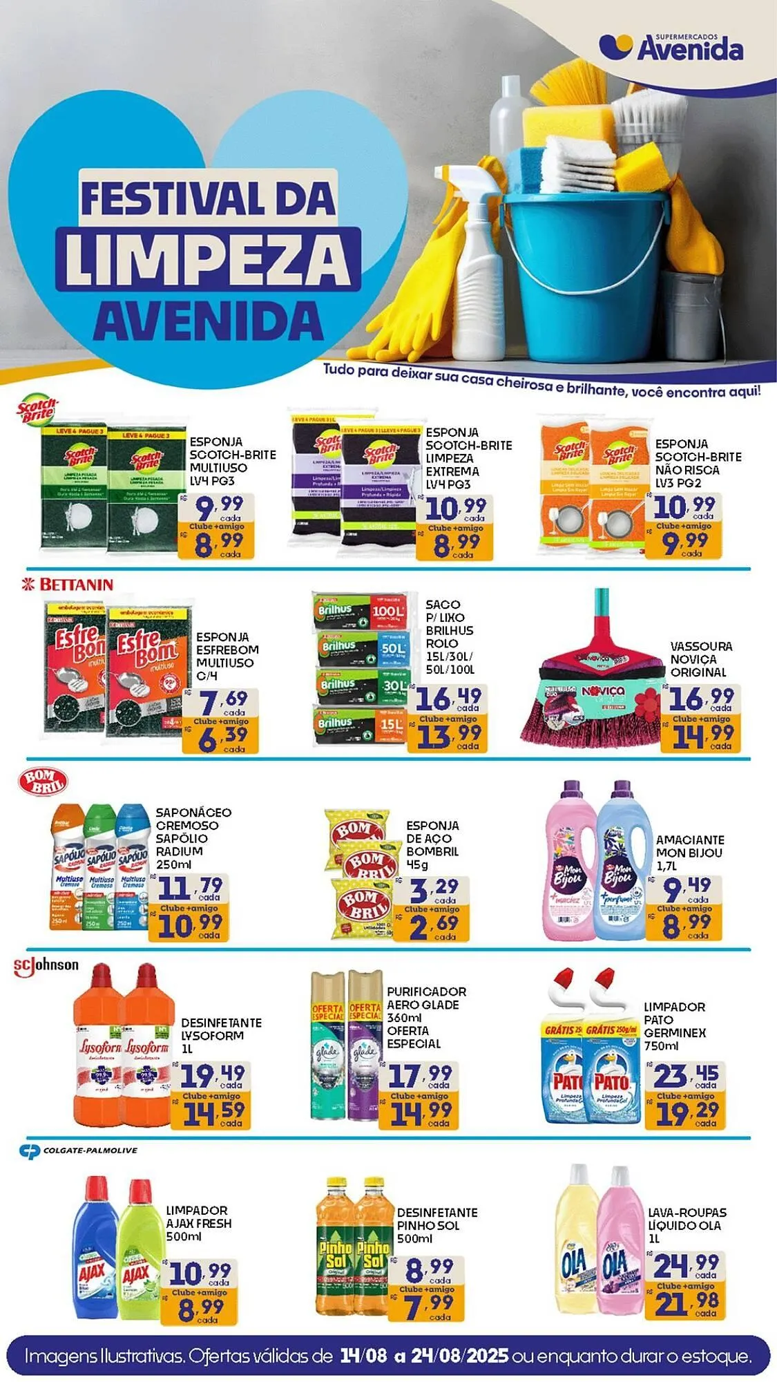 Encarte de Catálogo Supermercados Avenida 18 de agosto até 31 de agosto 2025 - Pagina 8