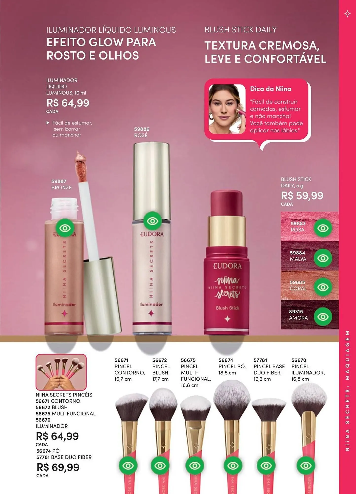 Encarte de Catálogo Eudora 8 de outubro até 8 de novembro 2025 - Pagina 107