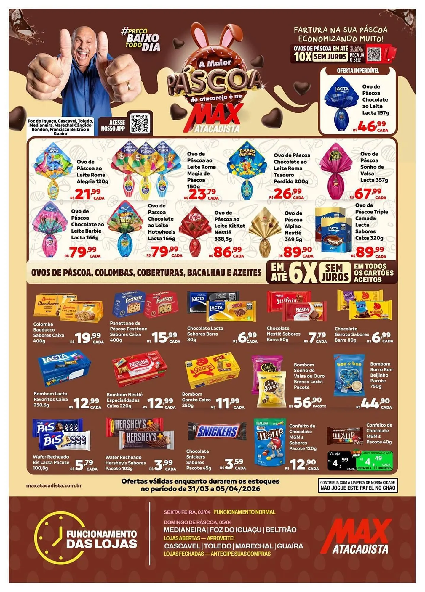 Encarte de Encarte Muffato 31 de março até 5 de abril 2026 - Pagina 1