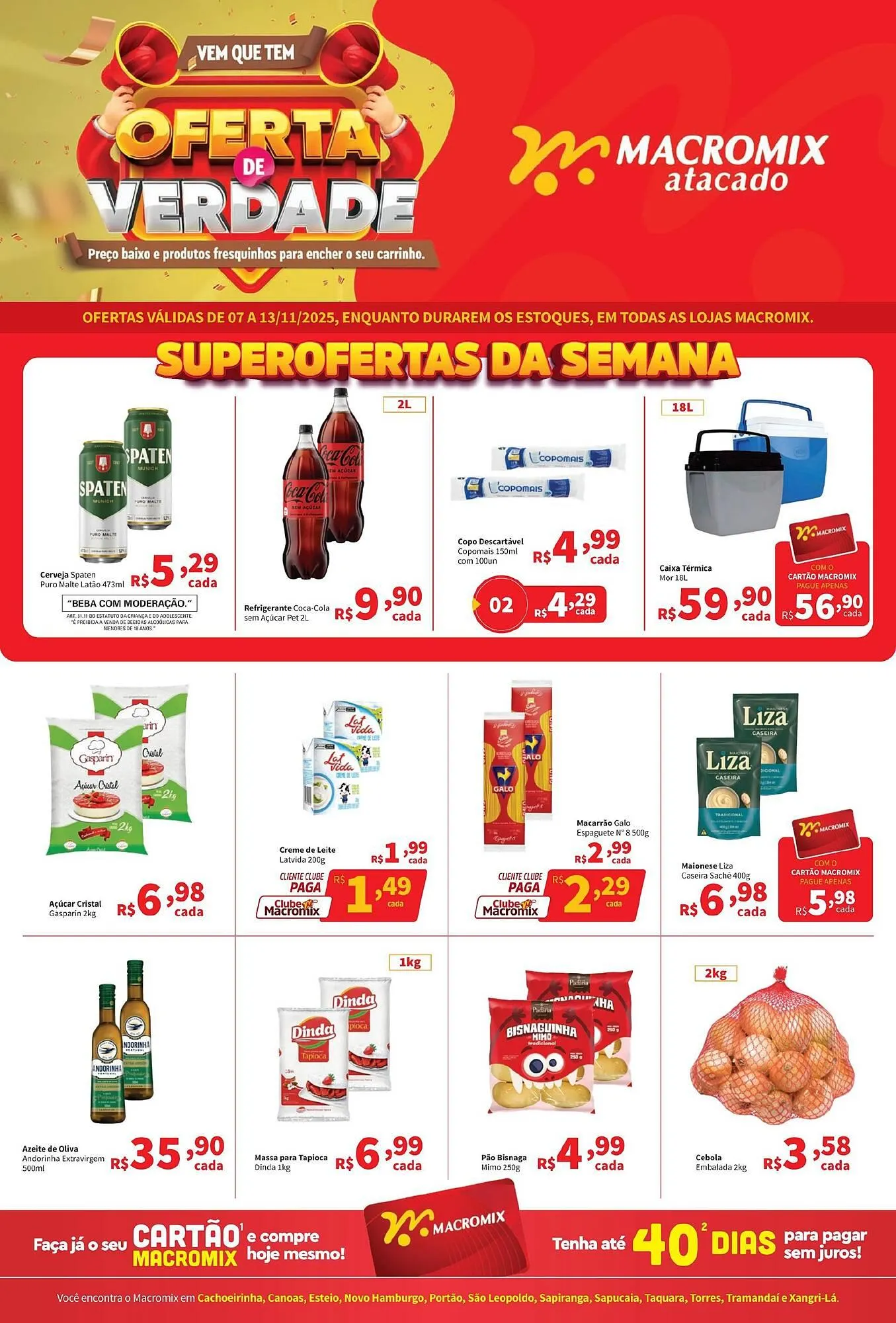 Encarte de Catálogo Macromix Atacado 6 de novembro até 13 de novembro 2025 - Pagina 1