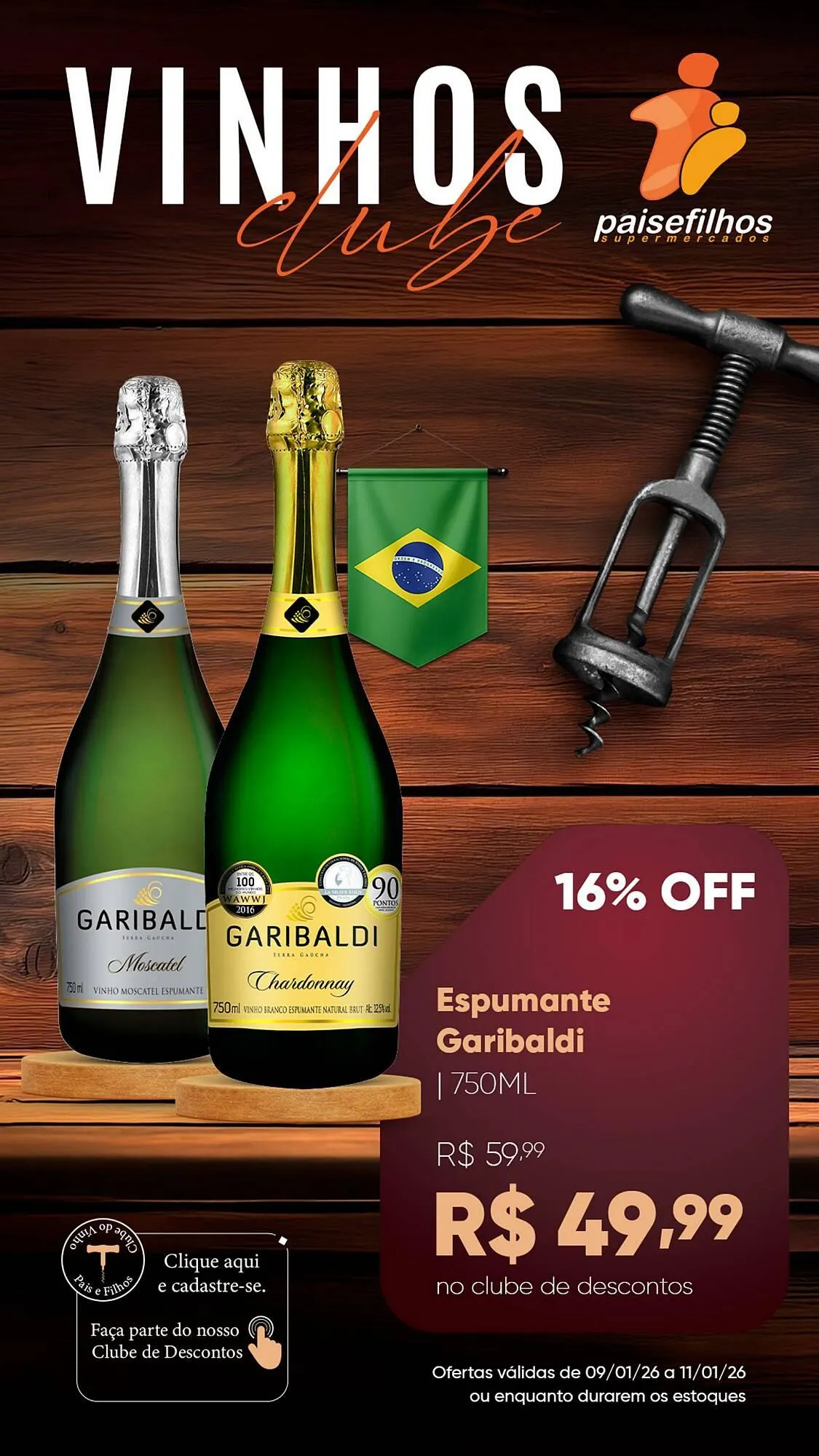 Encarte de Catálogo Pais e Filhos Supermercados 9 de janeiro até 11 de janeiro 2026 - Pagina 8