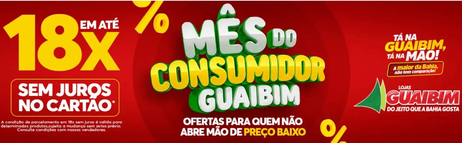 Encarte de Catálogo Lojas Guaibim 3 de março até 3 de abril 2026 - Pagina 1