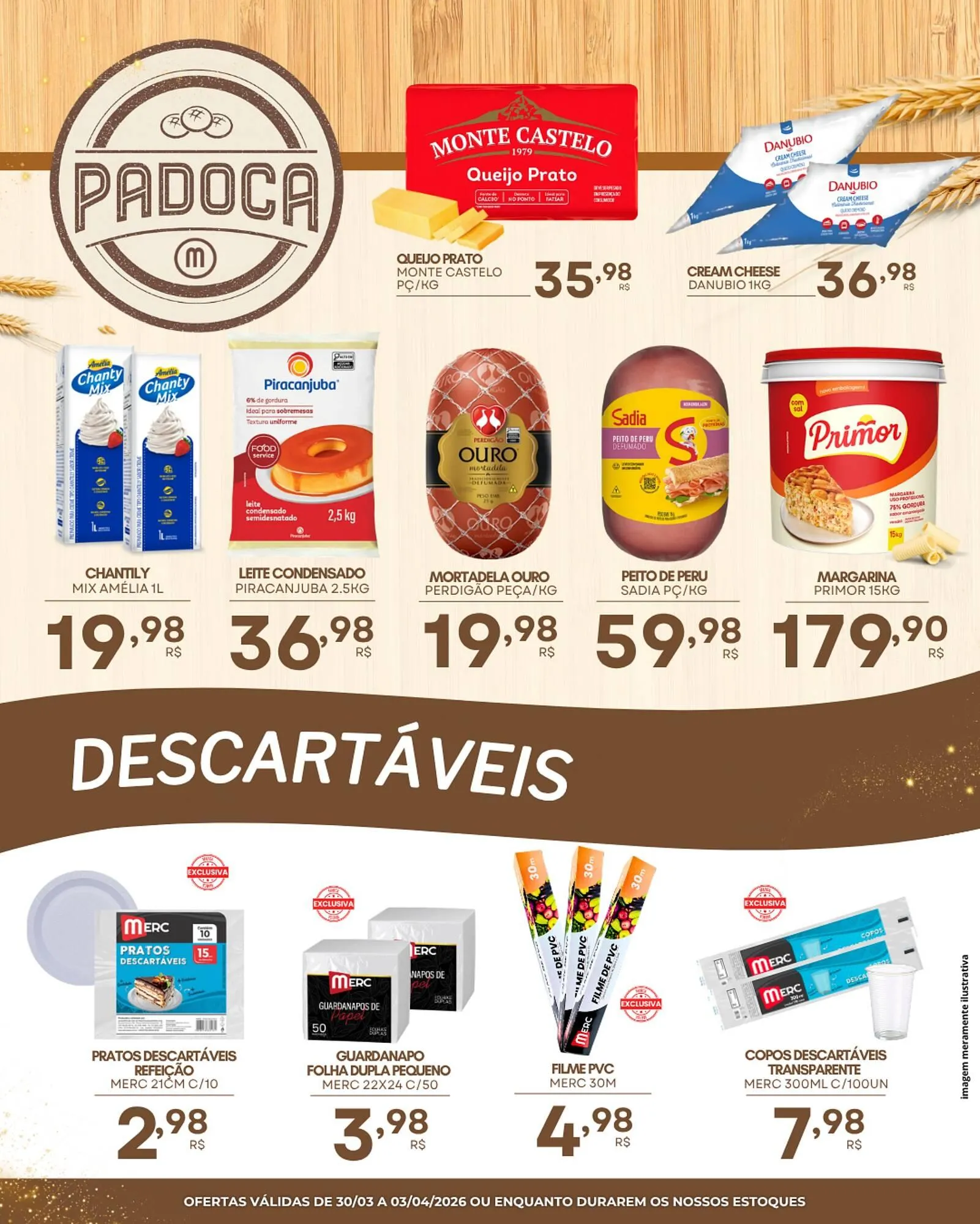 Encarte de Folheto Mercadão Atacadista 1 de abril até 3 de abril 2026 - Pagina 1