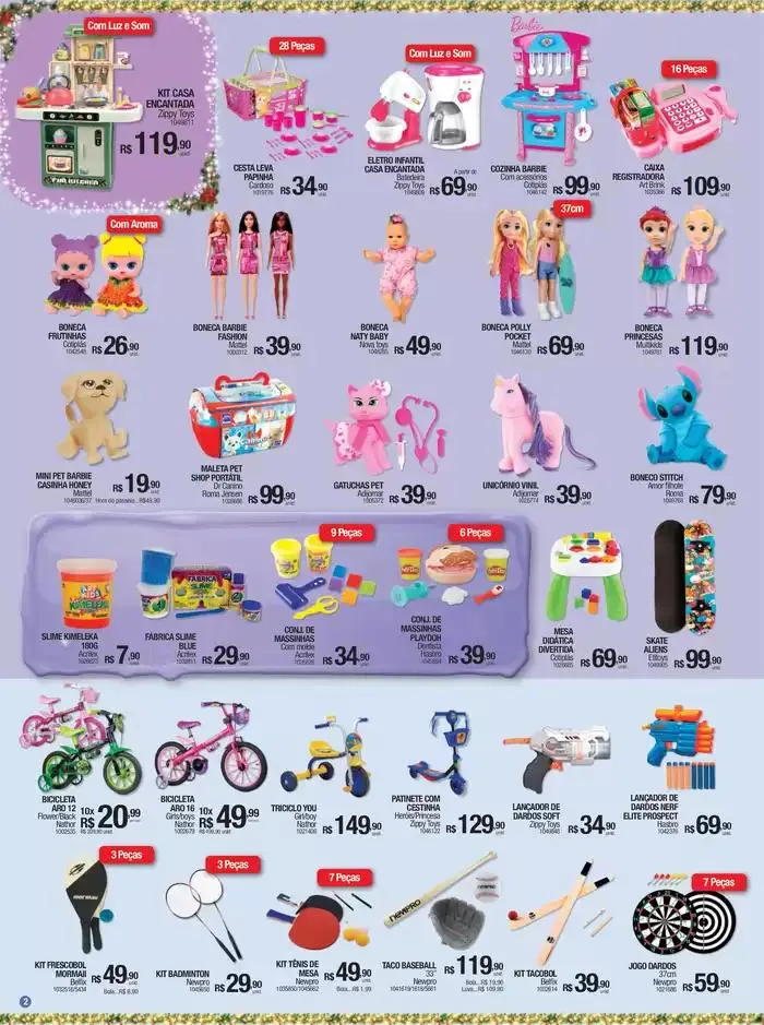 Encarte de Tabloide Milium 4 de dezembro até 15 de janeiro 2025 - Pagina 2