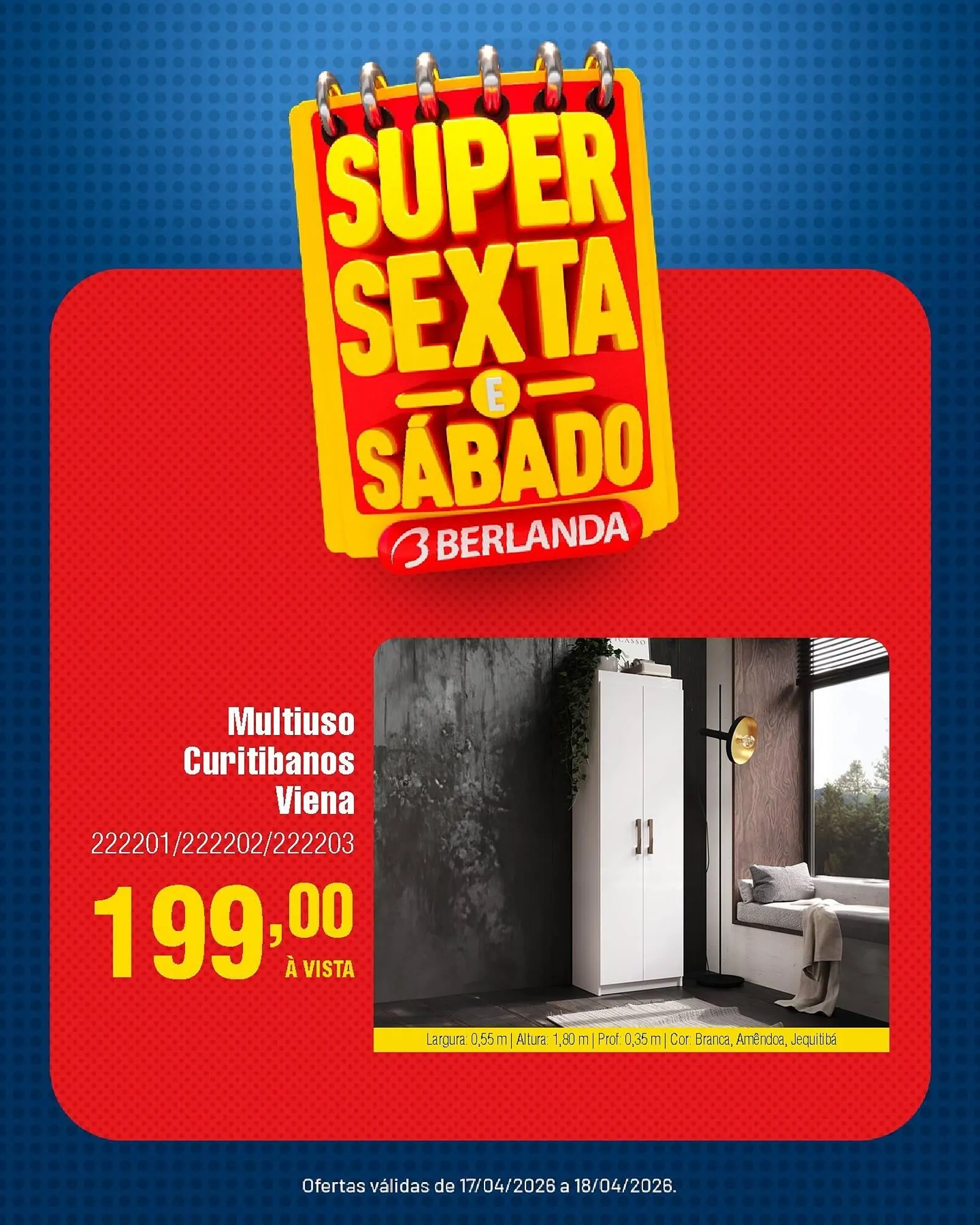Encarte de Catálogo Berlanda 17 de abril até 18 de abril 2026 - Pagina 3