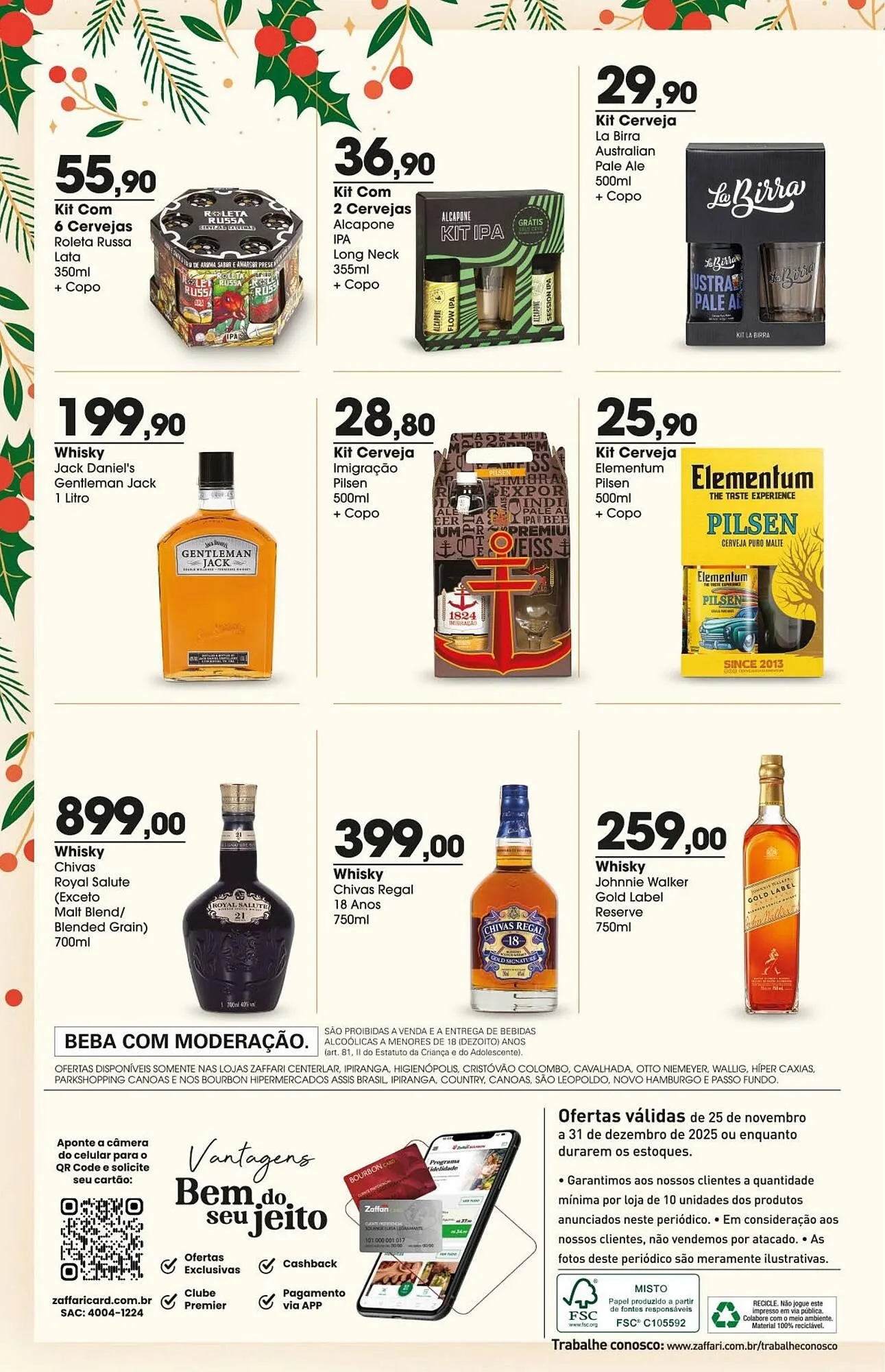 Encarte de Encarte Comercial Zaffari 25 de novembro até 31 de dezembro 2025 - Pagina 6