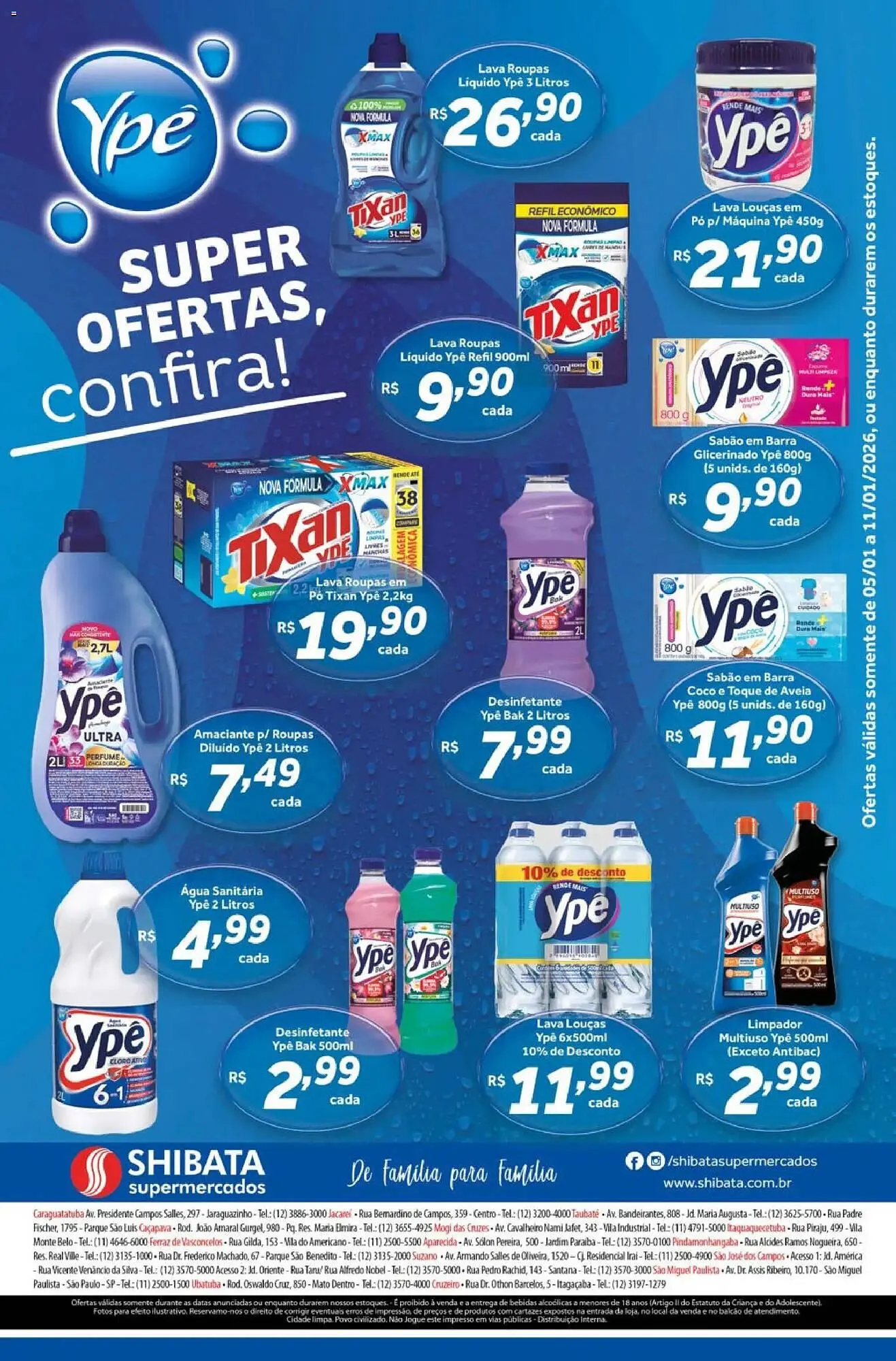 Encarte de Folheto Shibata Supermercados 5 de janeiro até 11 de janeiro 2026 - Pagina 2