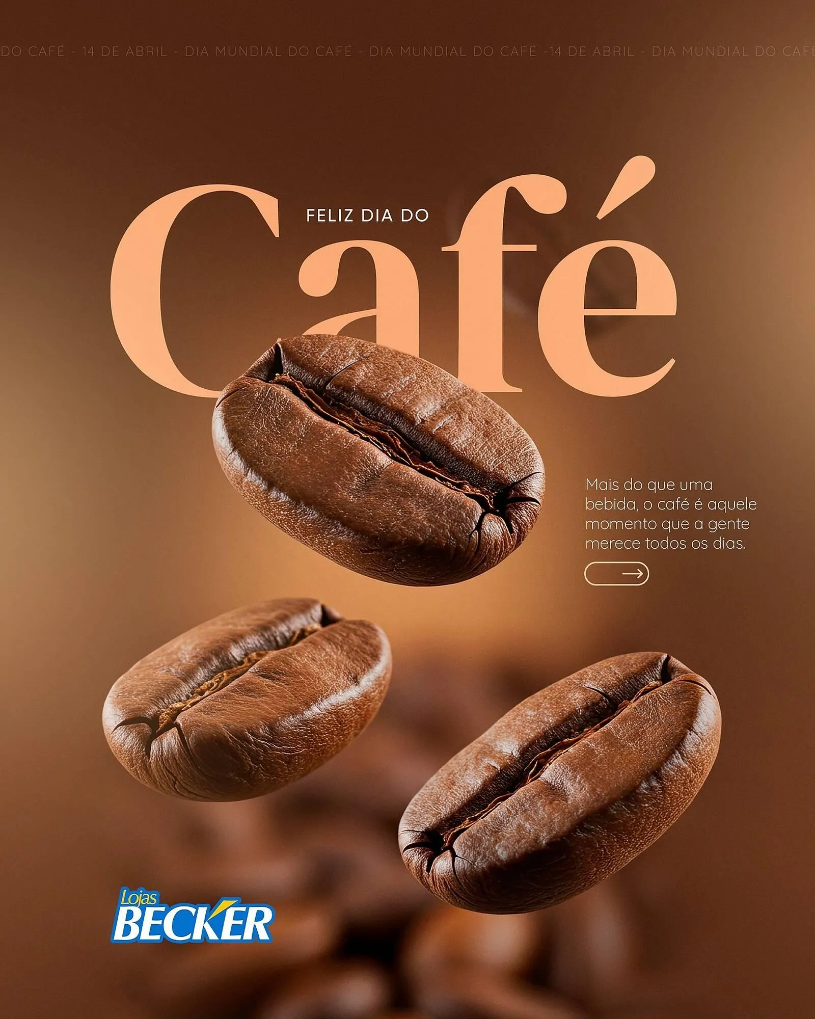 Encarte de Folheto Lojas Becker 14 de abril até 30 de abril 2026 - Pagina 1