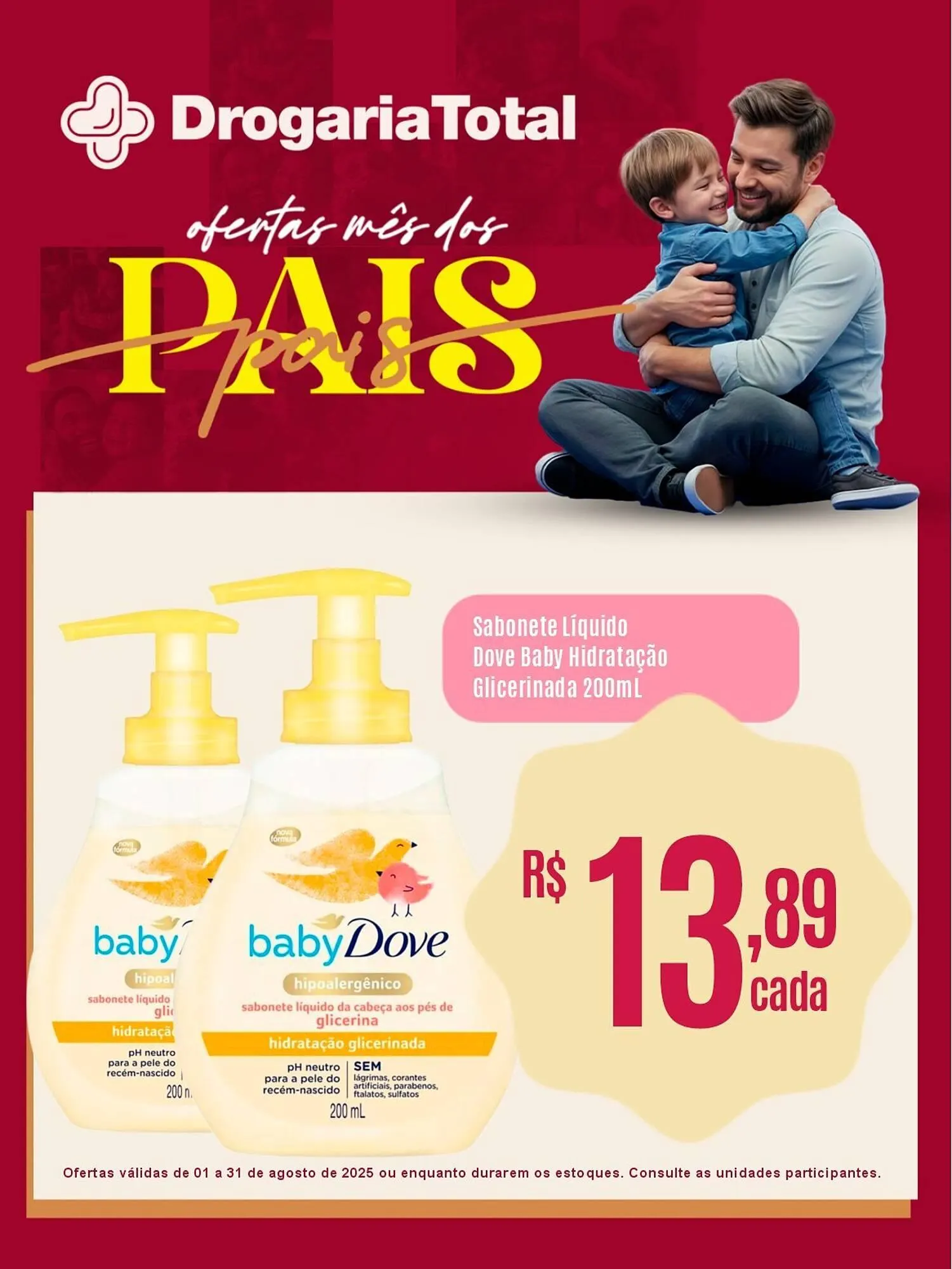 Encarte de Catálogo Drogaria Total 15 de agosto até 31 de agosto 2025 - Pagina 1