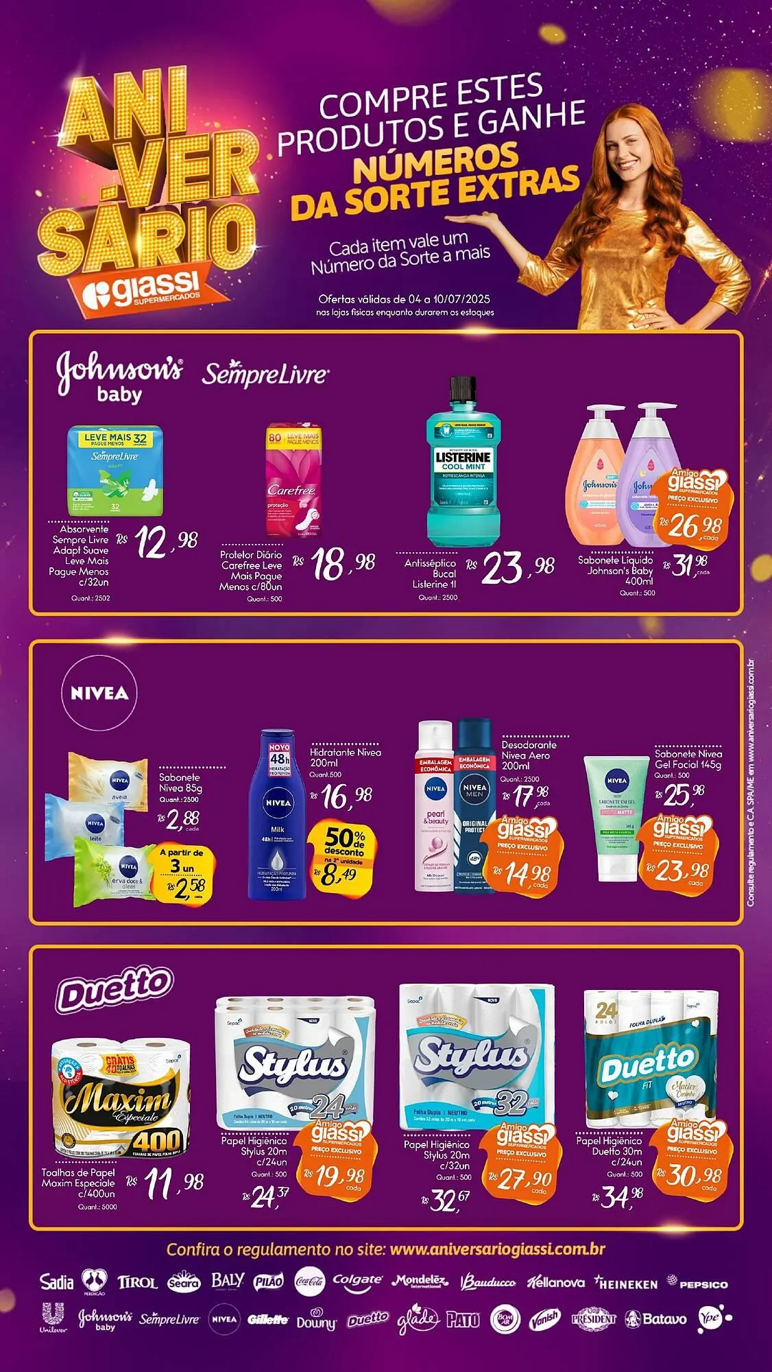 Encarte de Catálogo Giassi Supermercados 4 de julho até 7 de julho 2025 - Pagina 6