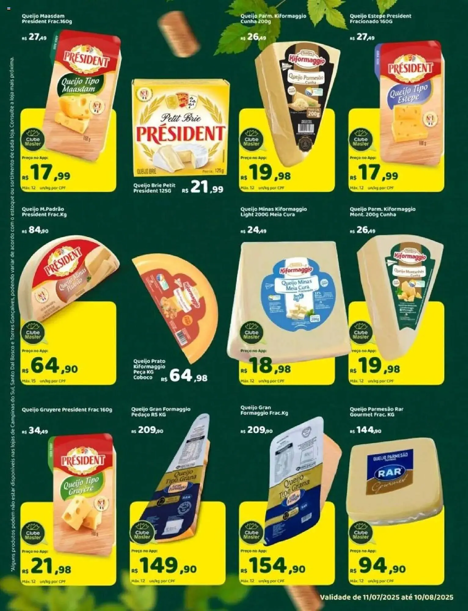 Encarte de Catálogo Master Supermercados 11 de julho até 11 de agosto 2025 - Pagina 15