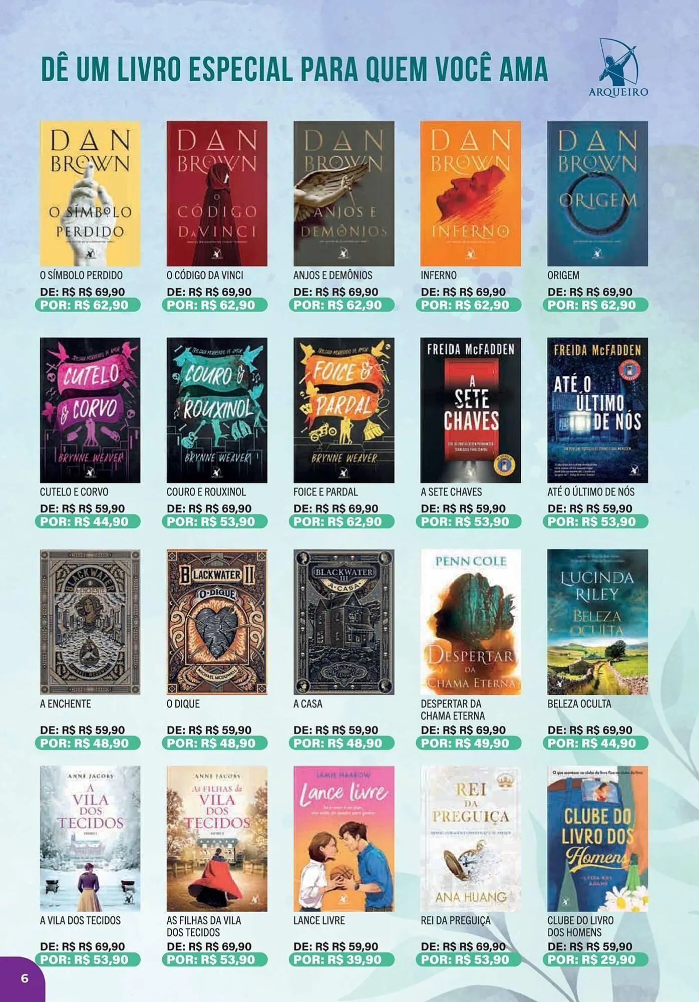 Encarte de Catálogo Livraria Leitura 1 de agosto até 30 de setembro 2025 - Pagina 6