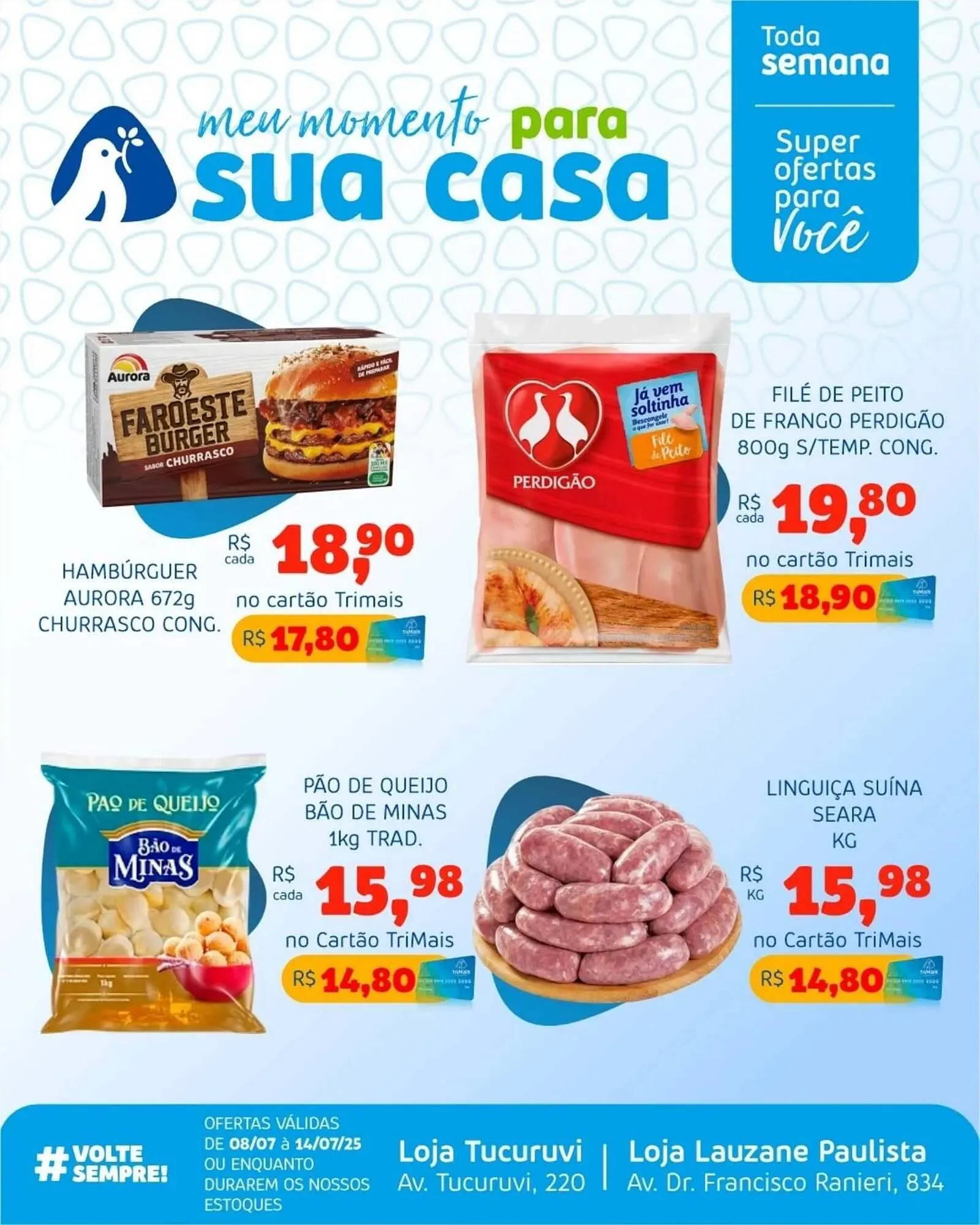 Encarte de Catálogo Trimais Supermercado 8 de julho até 14 de julho 2025 - Pagina 3