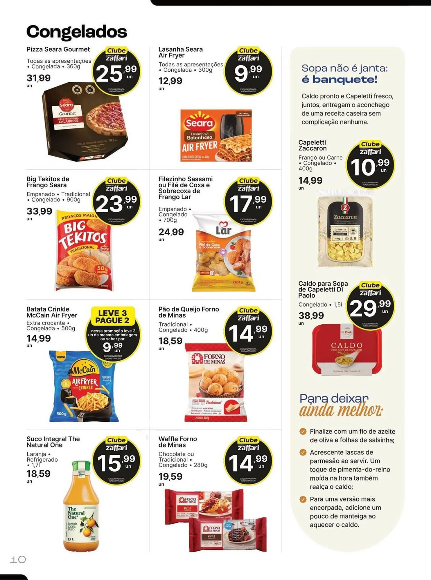 Encarte de Encarte Comercial Zaffari 20 de abril até 3 de maio 2026 - Pagina 10