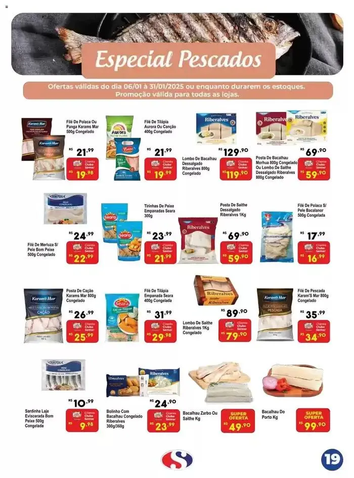 Encarte de Encarte Semar Supermercado 7 de janeiro até 31 de janeiro 2025 - Pagina 10