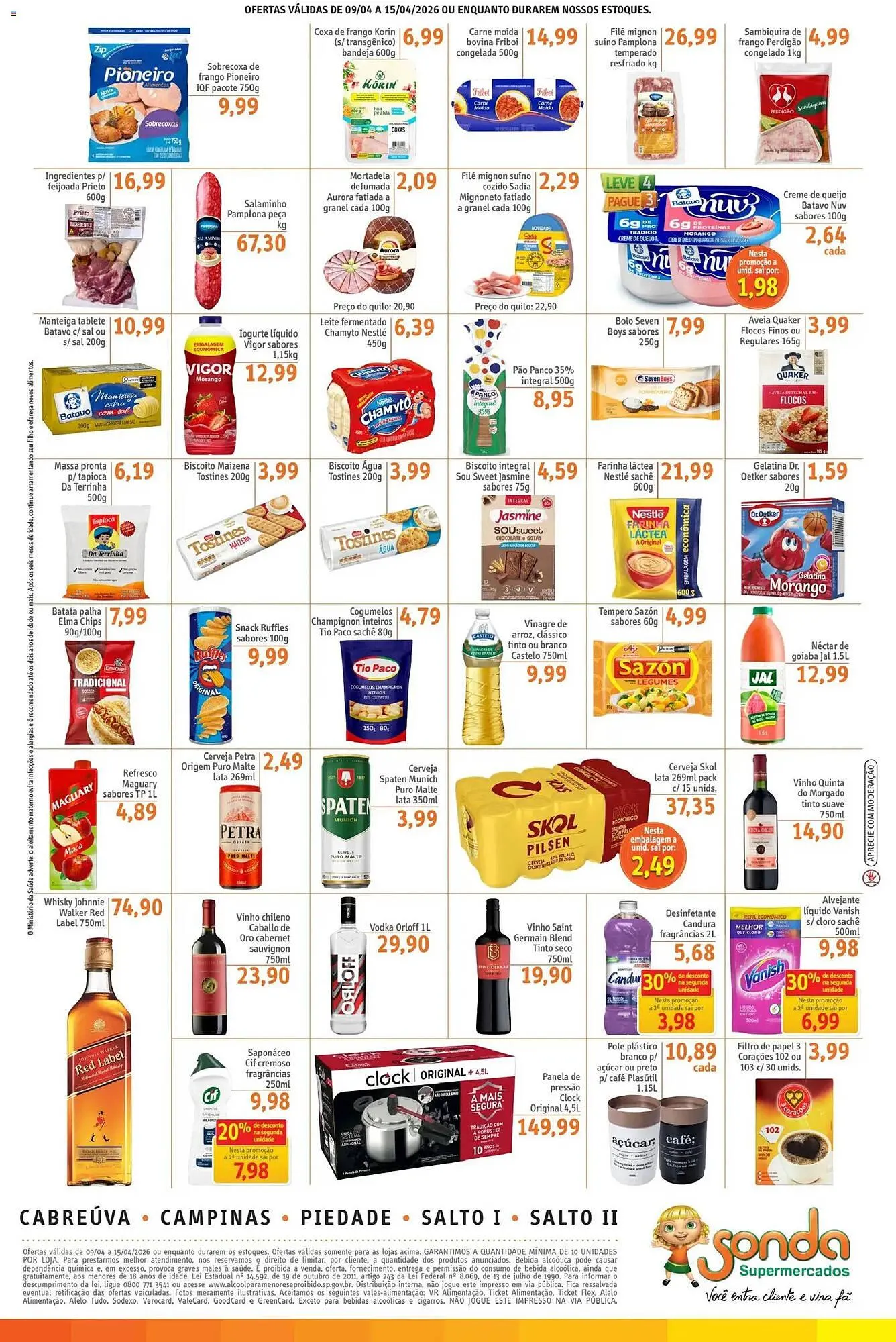 Encarte de Folheto Sonda 9 de abril até 15 de abril 2026 - Pagina 2