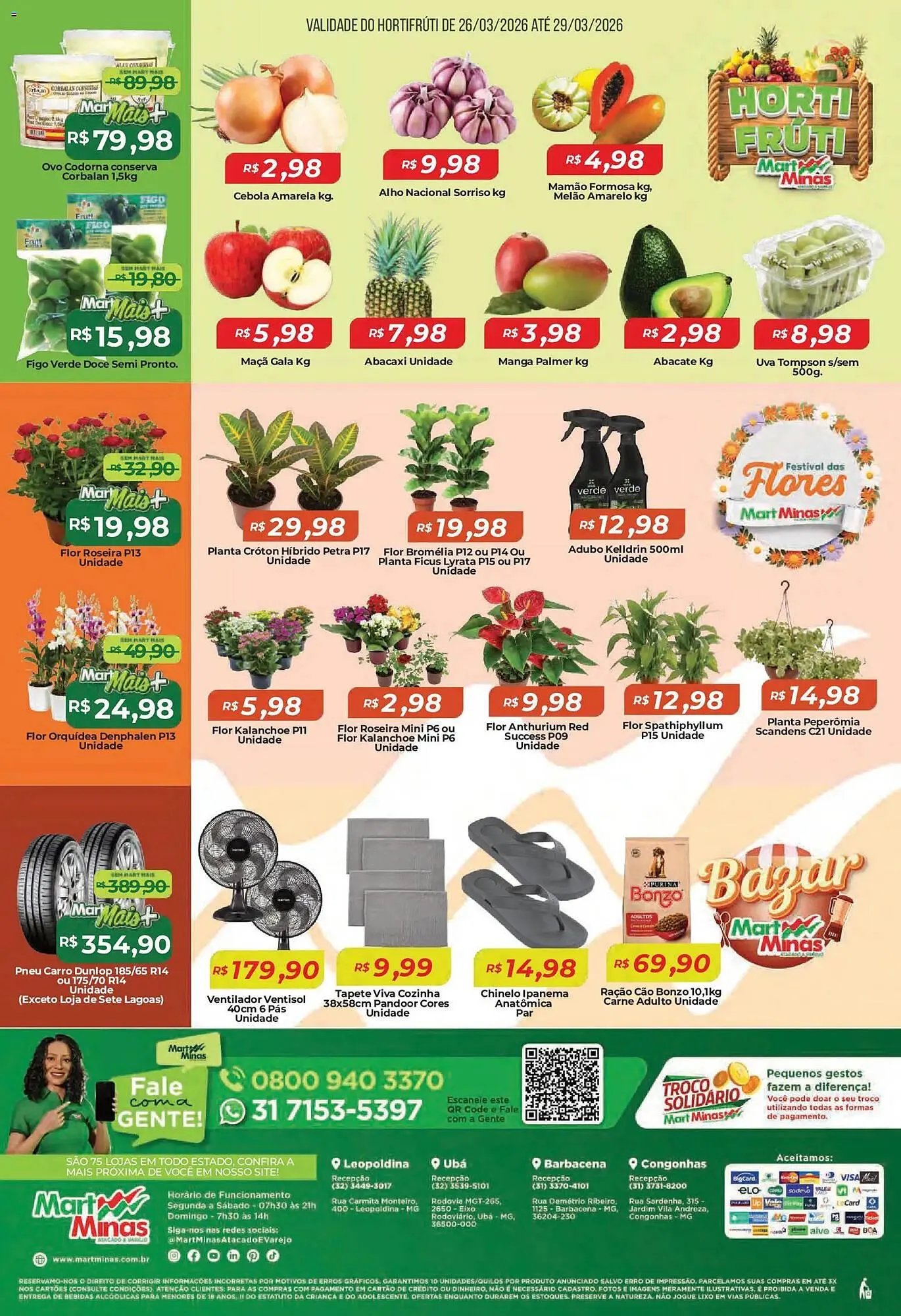 Encarte de Folheto Mart Minas 26 de março até 1 de abril 2026 - Pagina 8