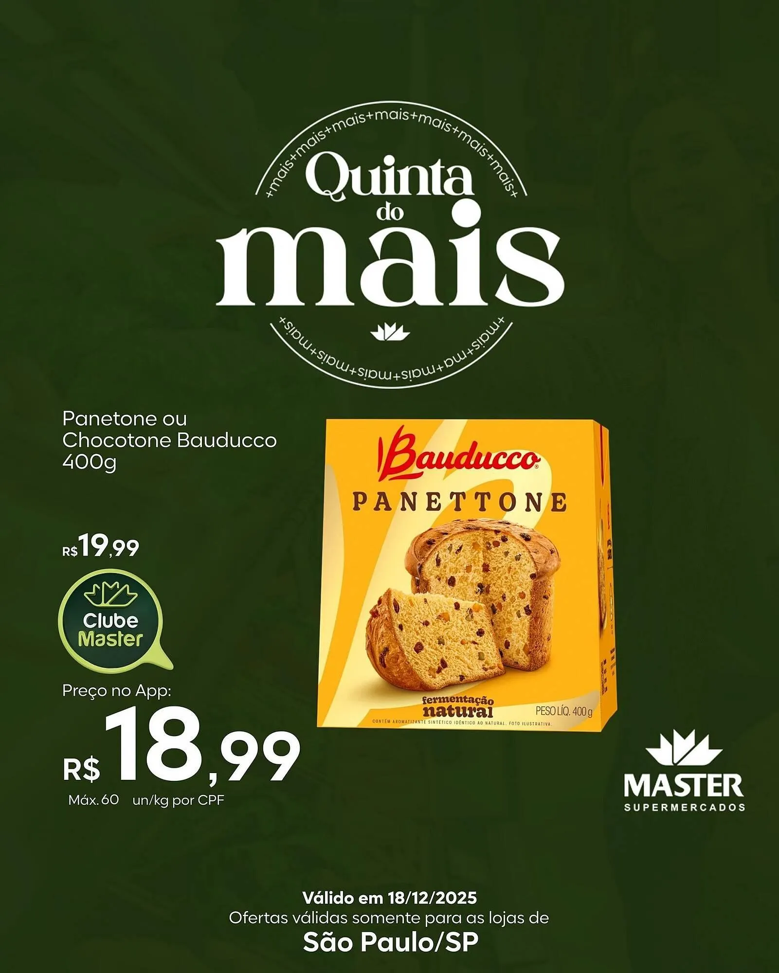 Encarte de Folheto Master Supermercados 18 de dezembro até 18 de dezembro 2025 - Pagina 4