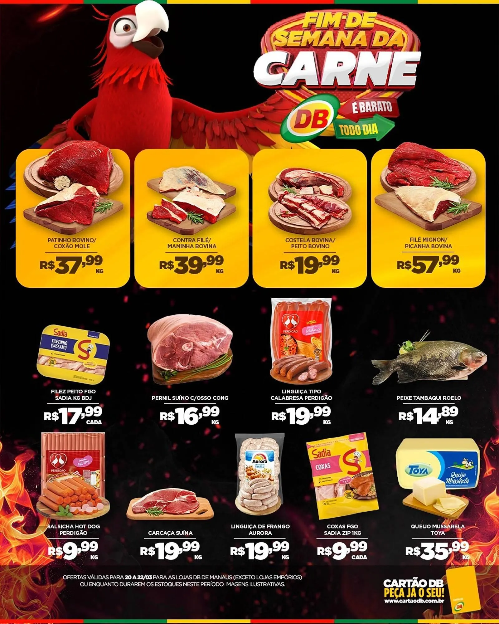 Encarte de Catálogo DB Supermercados 20 de março até 22 de março 2026 - Pagina 1