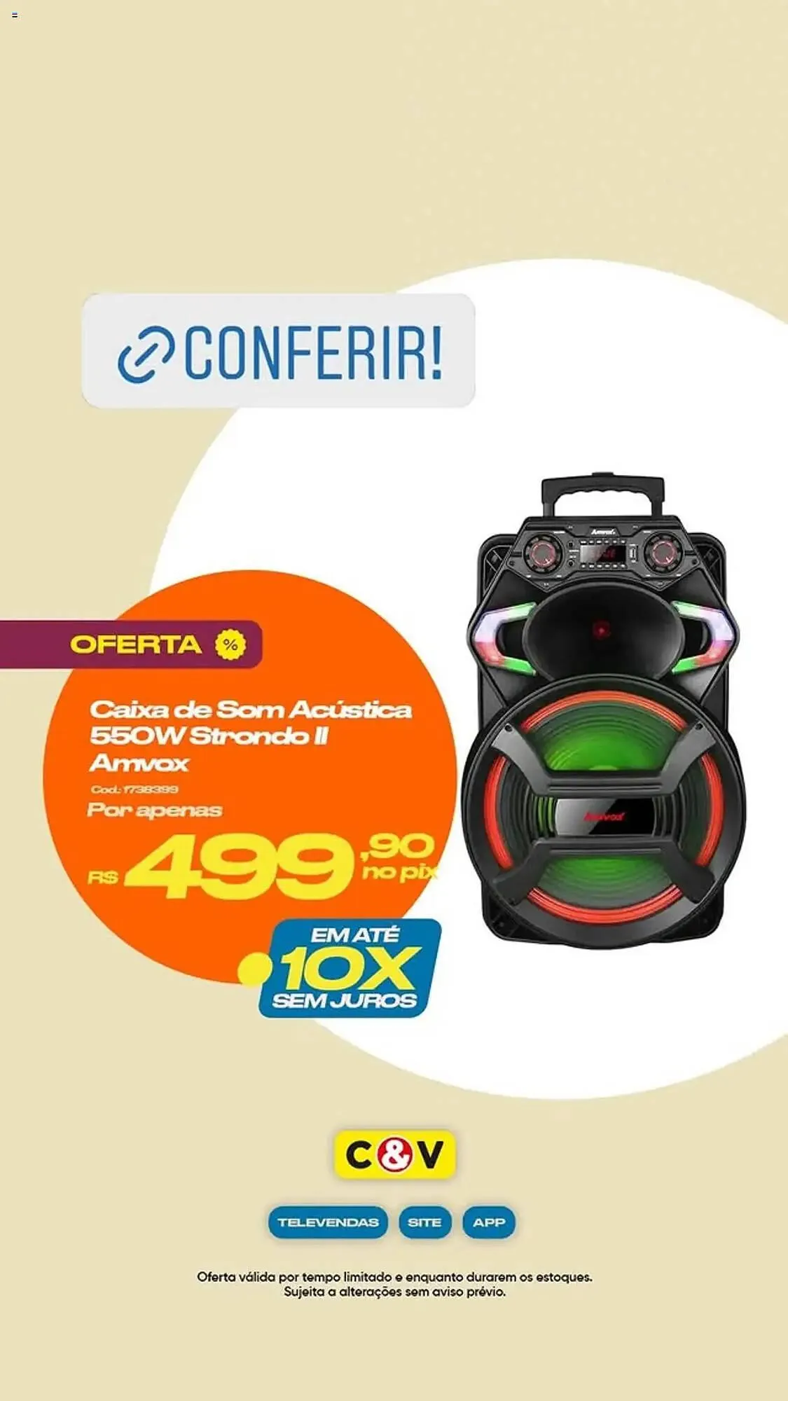 Encarte de Catálogo Casa e Vídeo 16 de julho até 21 de julho 2025 - Pagina 10