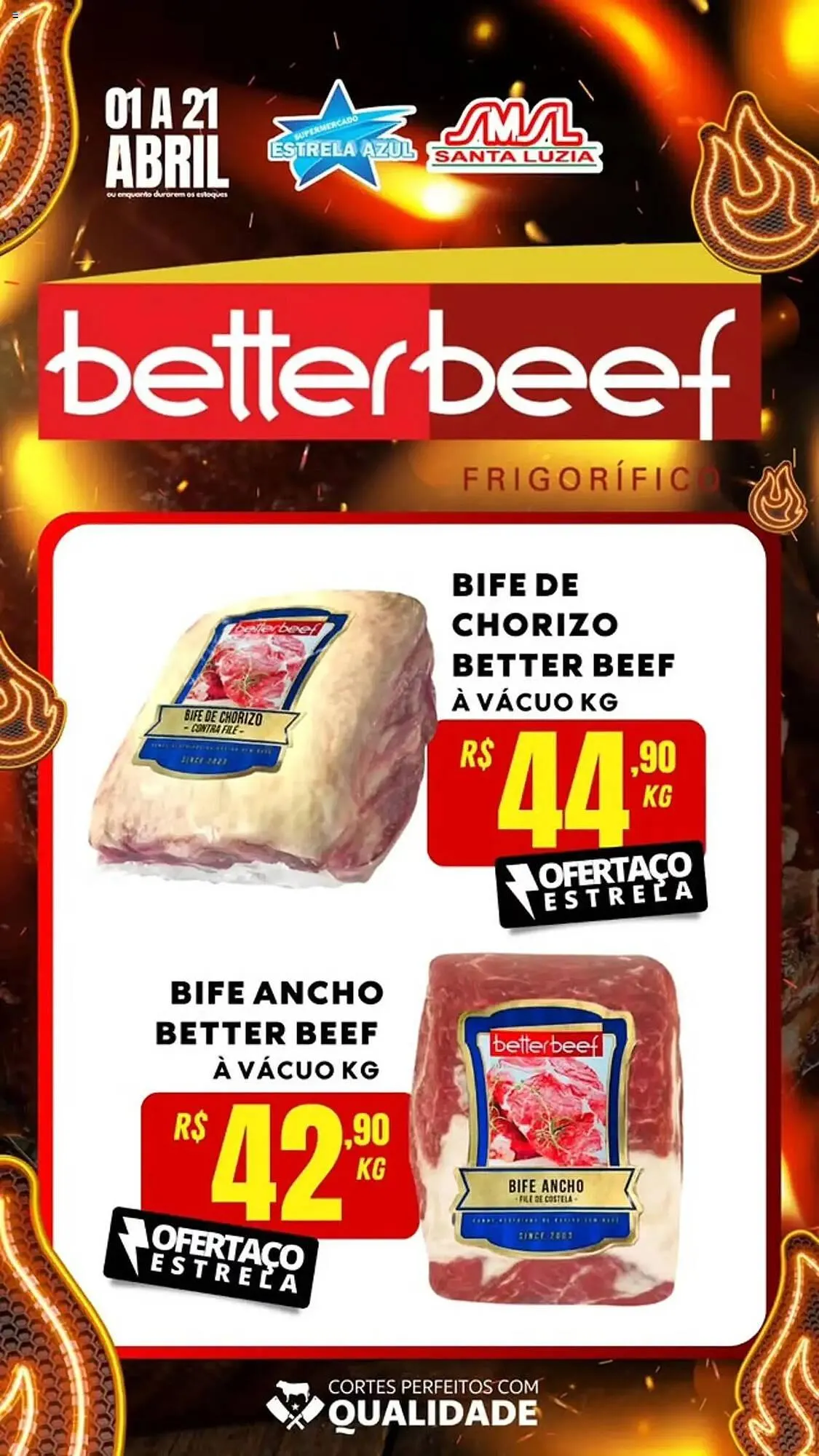 Encarte de Catálogo Supermercado Estrela Azul 1 de abril até 21 de abril 2025 - Pagina 1