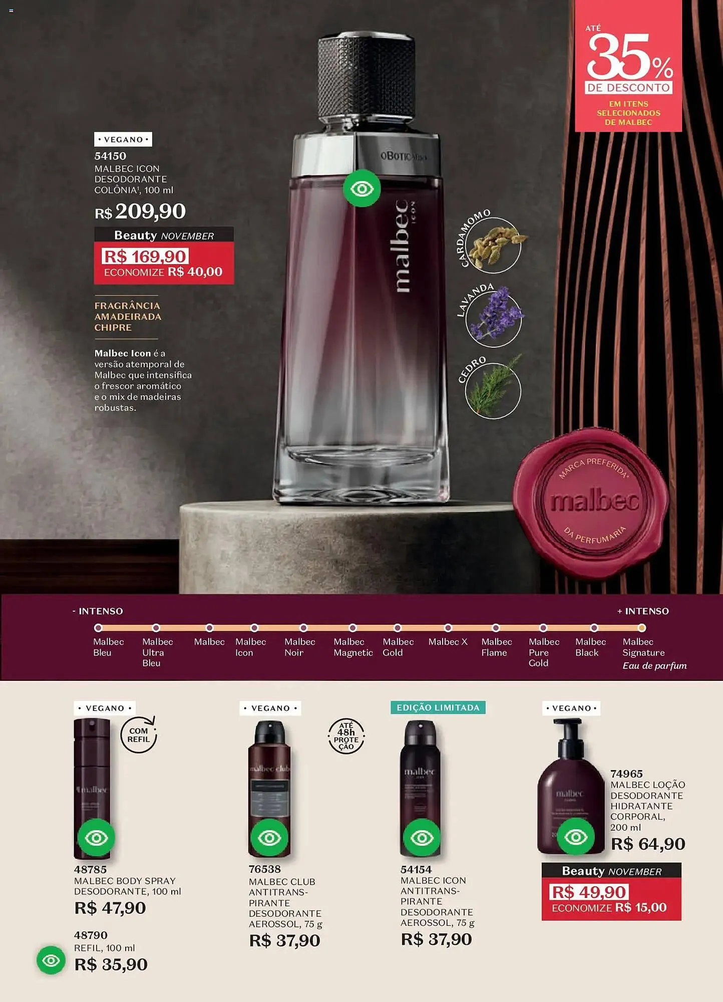 Encarte de Catálogo O Boticário 3 de novembro até 30 de novembro 2025 - Pagina 41