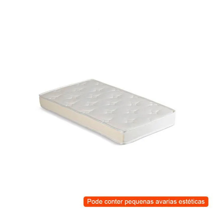 [OUTLET] Colchão Infantil Baby Espuma D18 (13x60x130) Bege