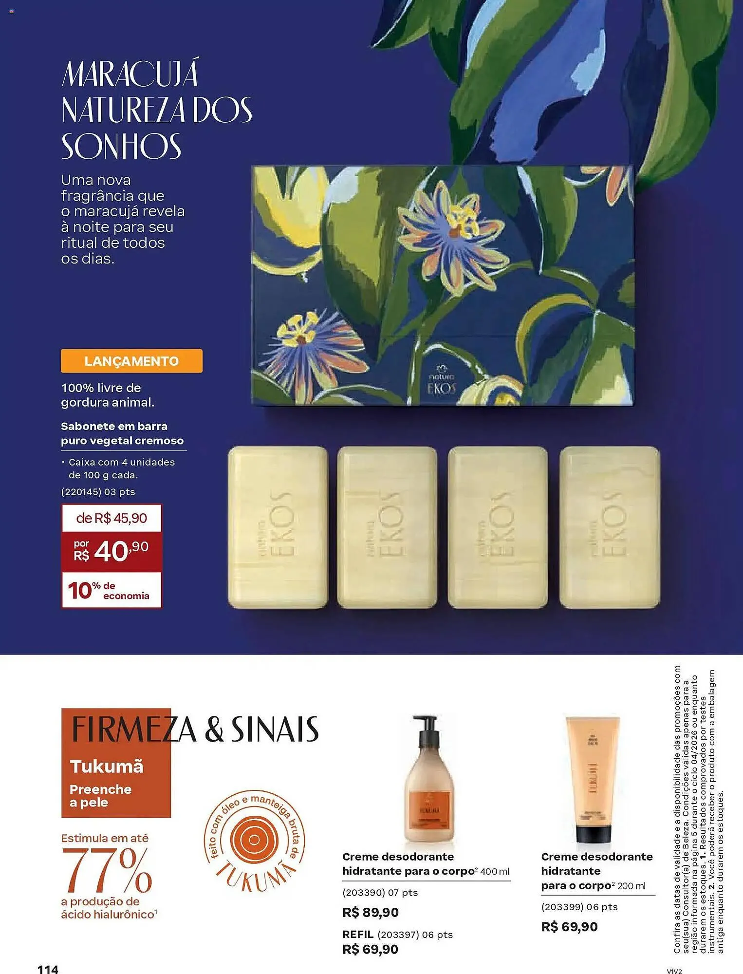 Encarte de Catálogo Natura 19 de fevereiro até 12 de março 2026 - Pagina 114