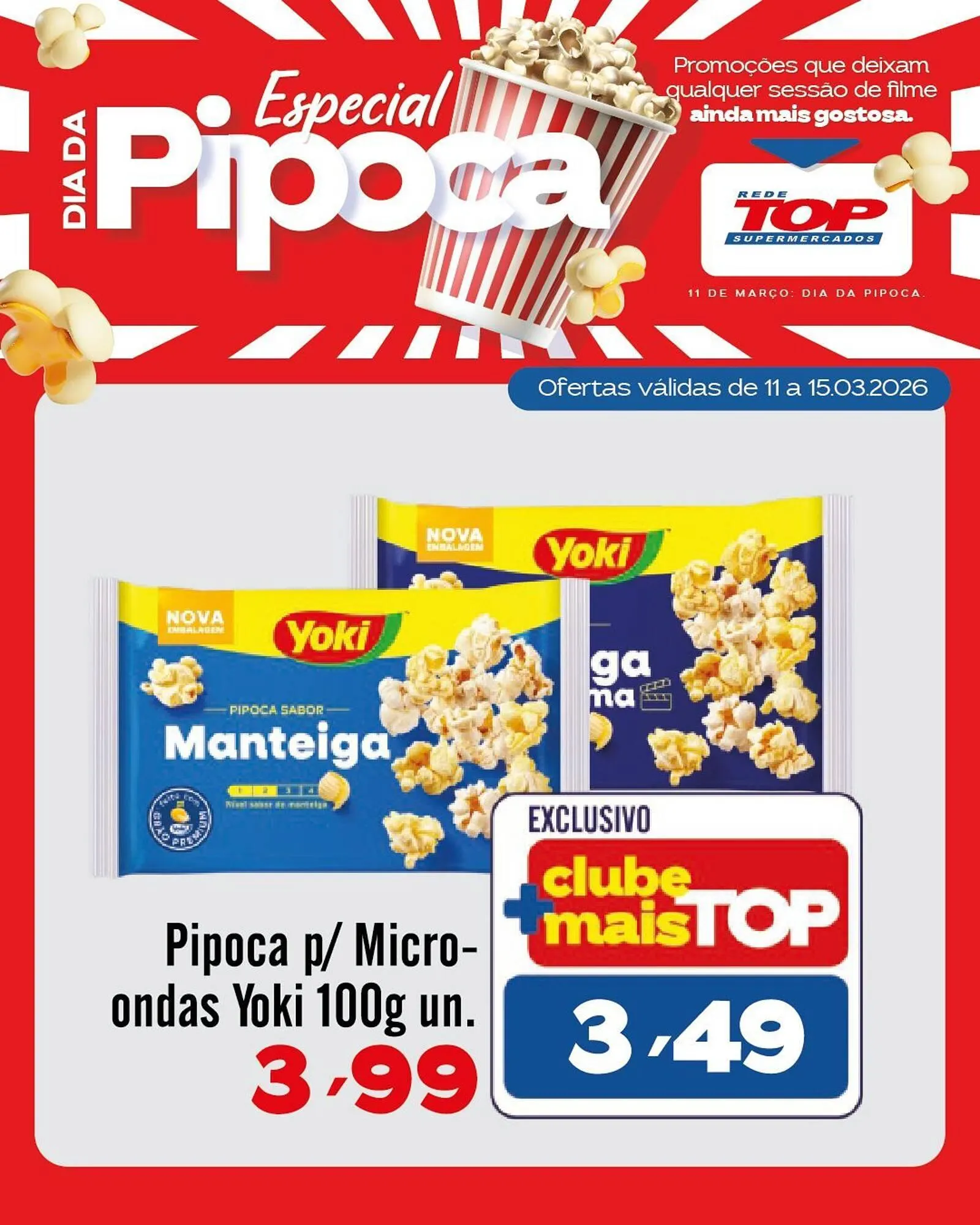 Encarte de Encarte Rede Top 11 de março até 15 de março 2026 - Pagina 1