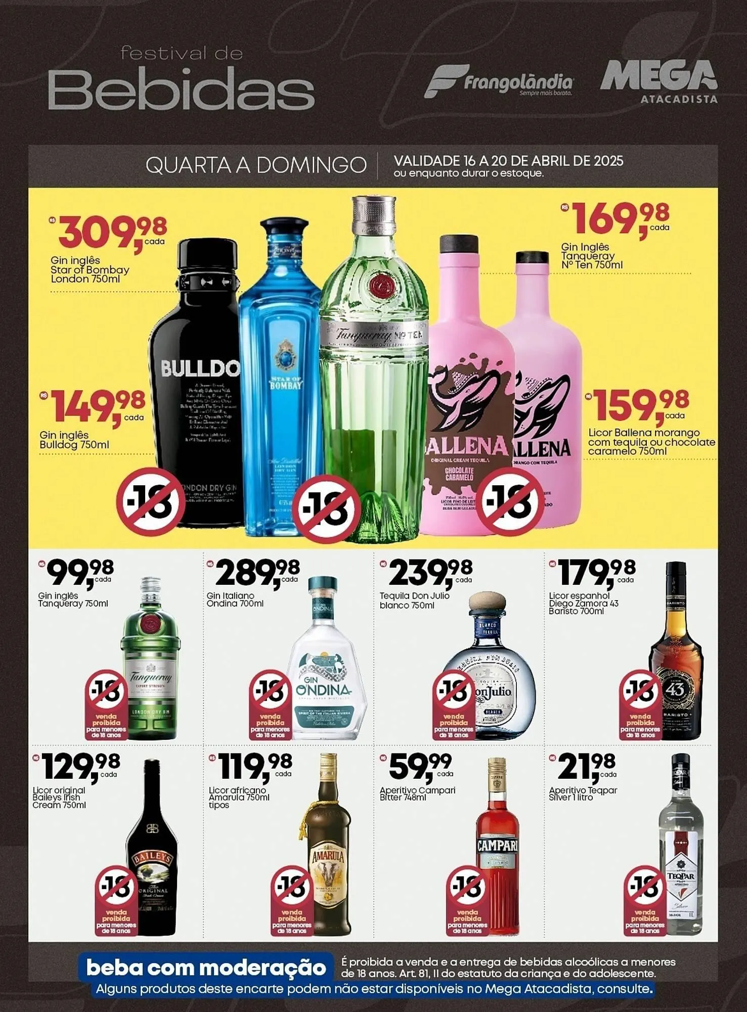 Encarte de Ofertas Frangolândia 16 de abril até 20 de abril 2025 - Pagina 4