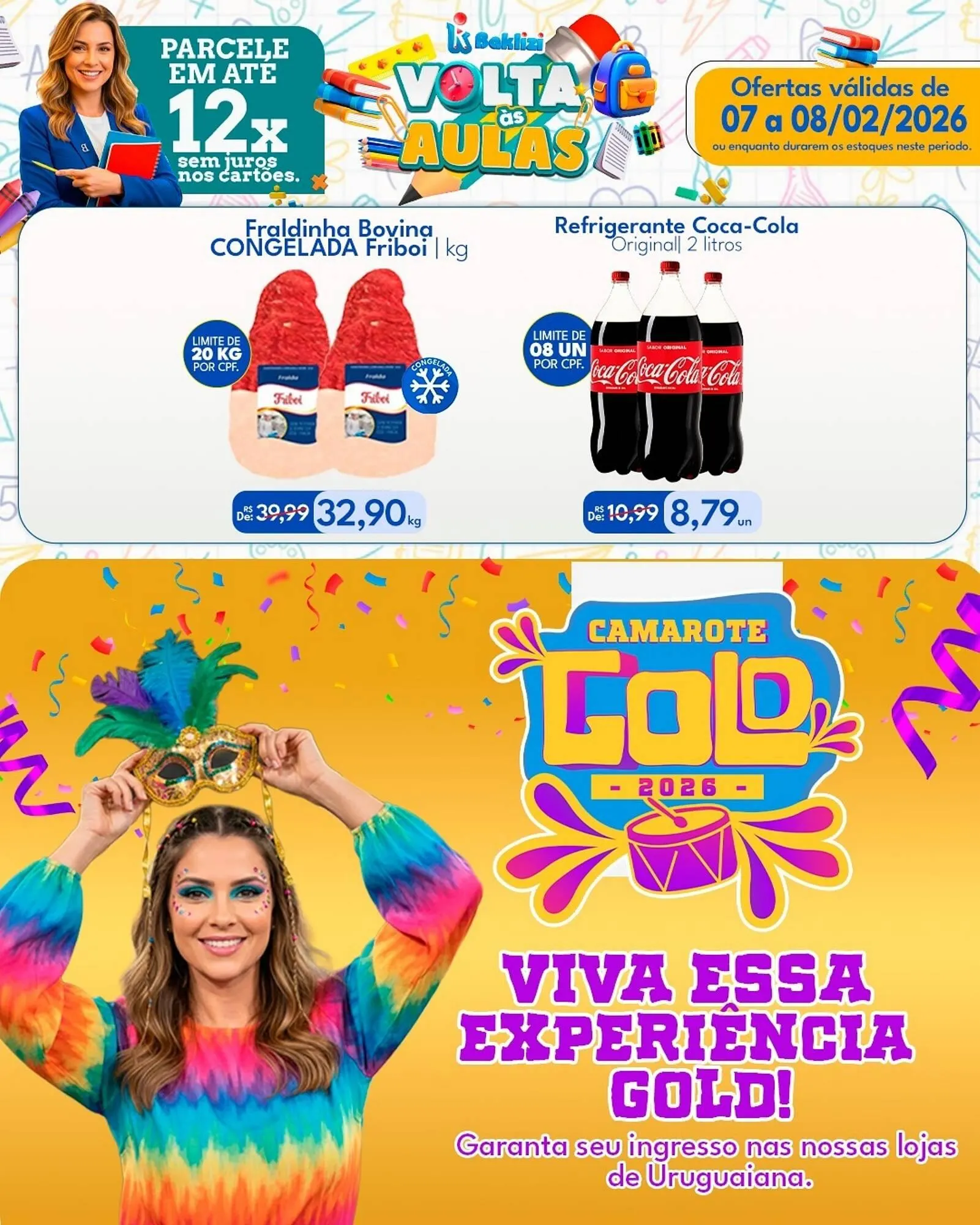 Encarte de Catálogo Supermercados Baklizi 7 de fevereiro até 8 de fevereiro 2026 - Pagina 2